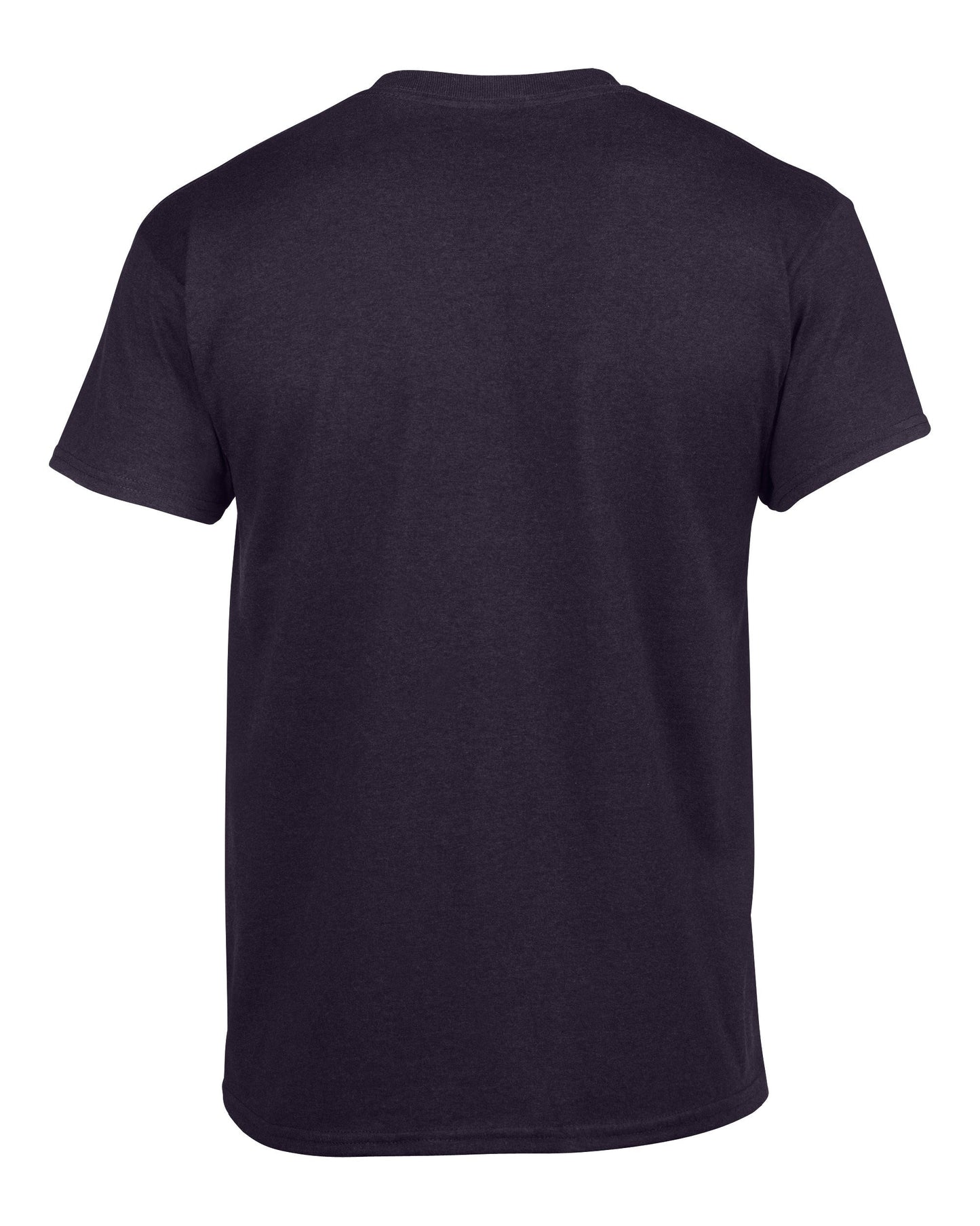 Gildan Heavy Cotton Adult T-Shirt Blackberry 100% Cotton Pre-Shrunk Tee