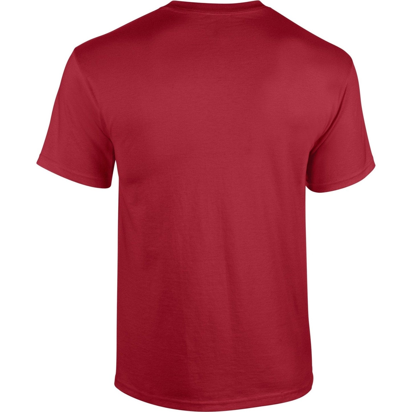 Gildan Heavy Cotton Adult T-Shirt Cardinal Red 100% Cotton Pre-Shrunk Tee