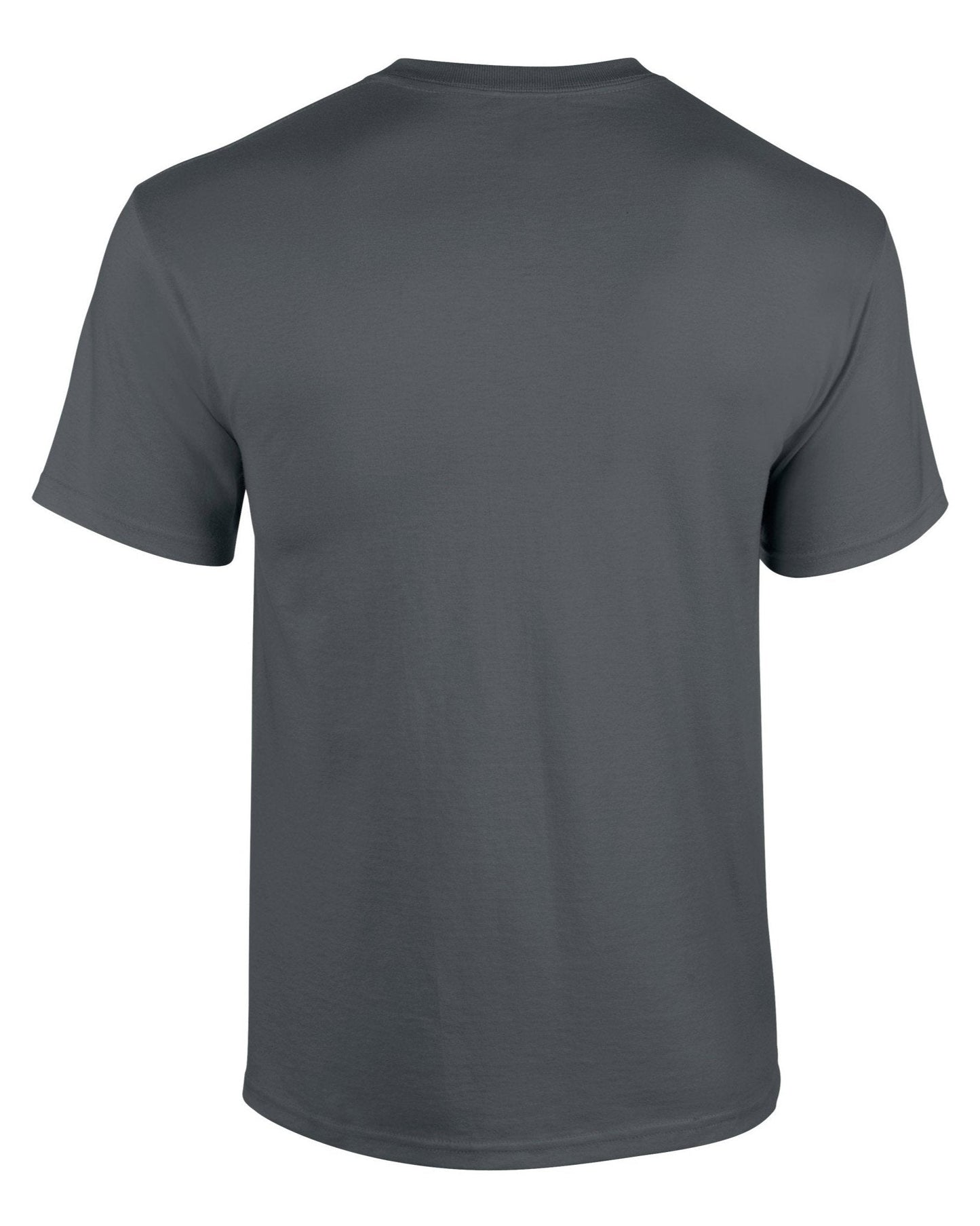 Gildan Heavy Cotton Adult T-Shirt Charcoal 100% Cotton Pre-Shrunk Soft Tee
