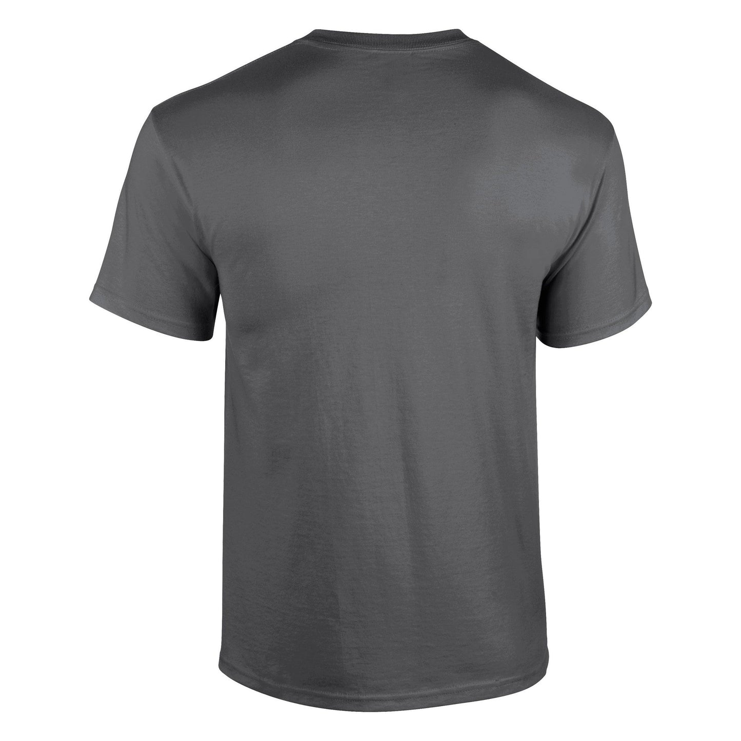 Gildan Heavy Cotton Adult T-Shirt Dark Heather 100% Cotton Pre-Shrunk Tee