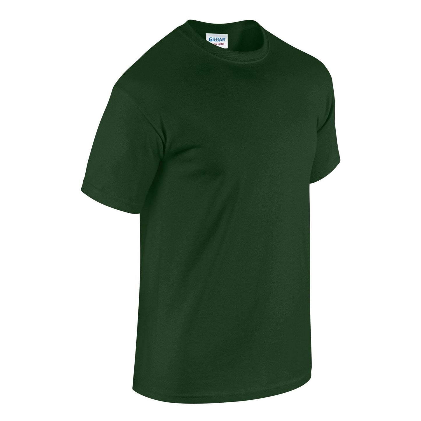 Gildan Heavy Cotton Adult T-Shirt Forest 100% Cotton Pre-Shrunk Soft Tee
