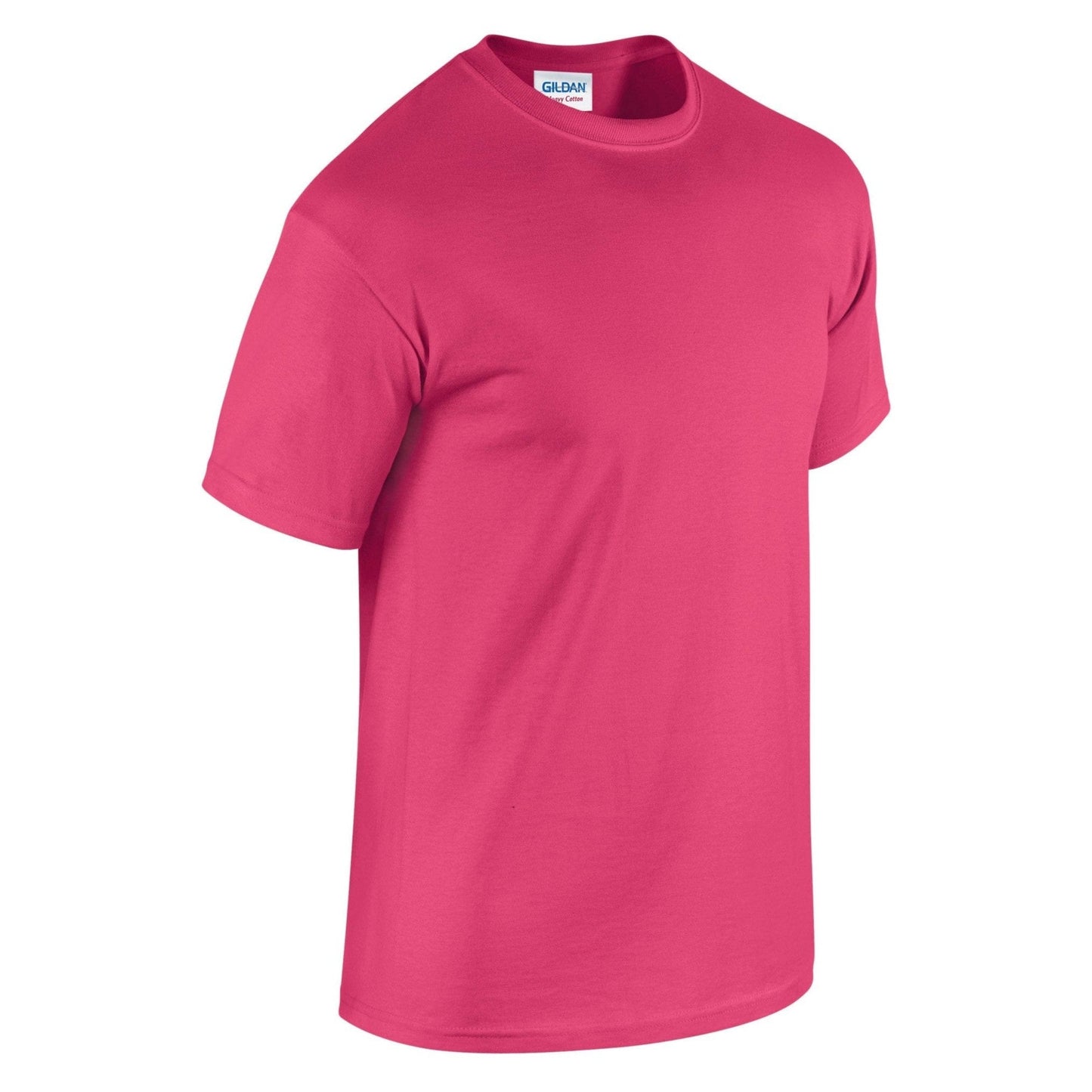 Gildan Heavy Cotton Adult T-Shirt Heliconia 100% Cotton Pre-Shrunk Tee