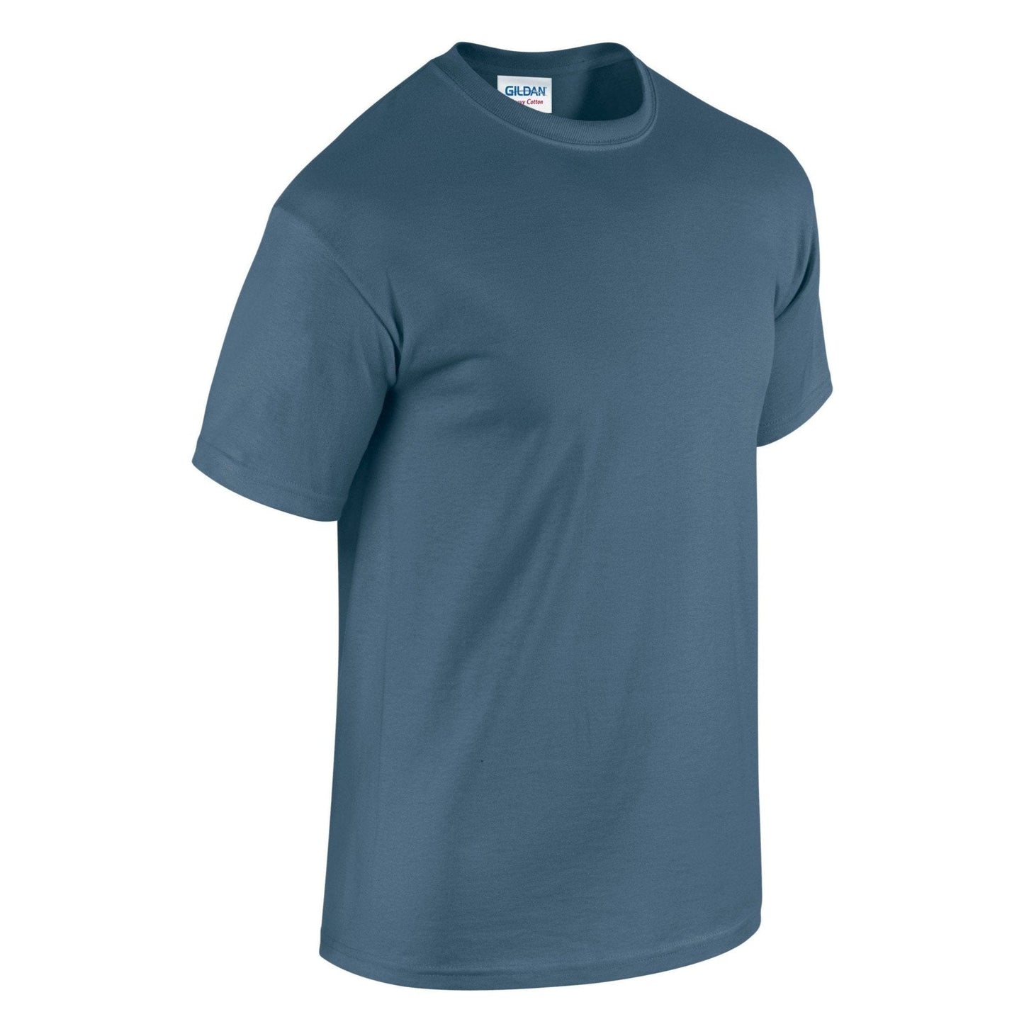 Gildan Heavy Cotton Adult T-Shirt Indigo Blue 100% Cotton Pre-Shrunk Tee