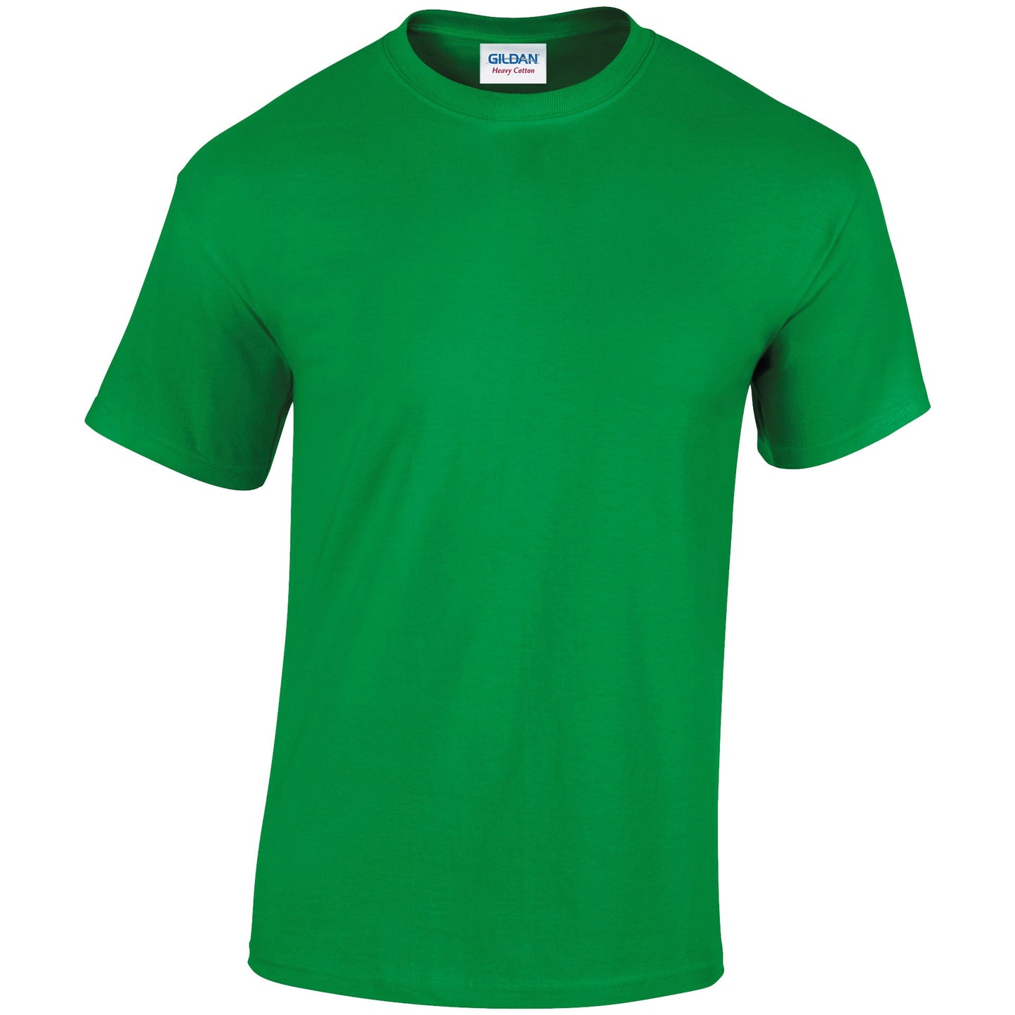 Gildan Heavy Cotton Adult T-Shirt Irish Green 100% Cotton Pre-Shrunk Tee