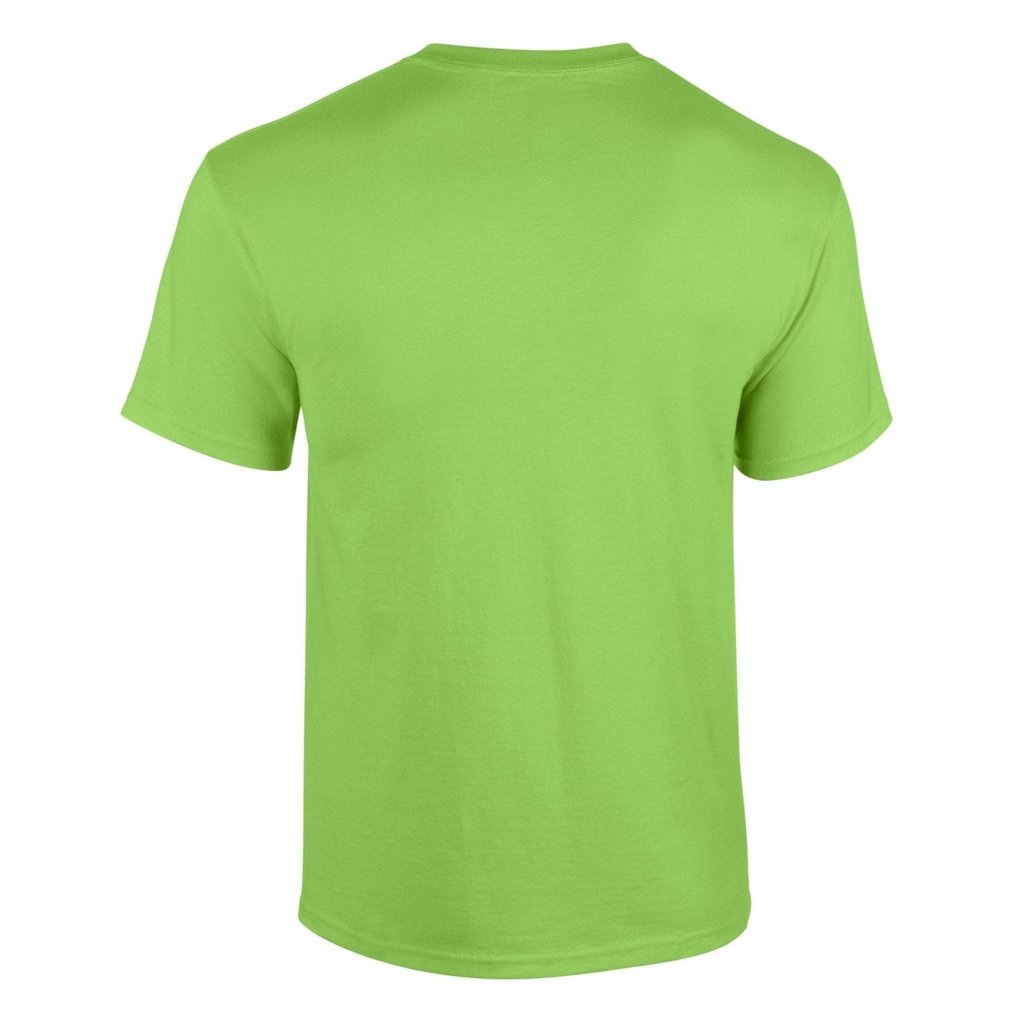 Gildan Heavy Cotton Adult T-Shirt Lime 100% Cotton Pre-Shrunk Soft Tee