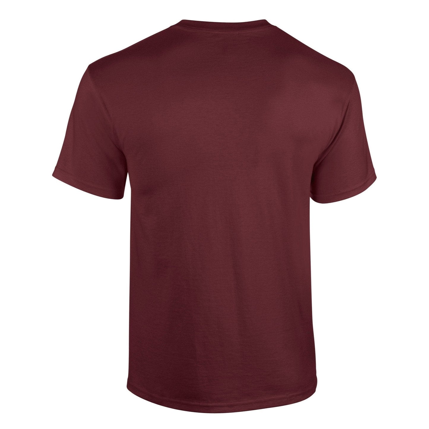 Gildan Heavy Cotton Adult T-Shirt Maroon 100% Cotton Pre-Shrunk Soft Tee