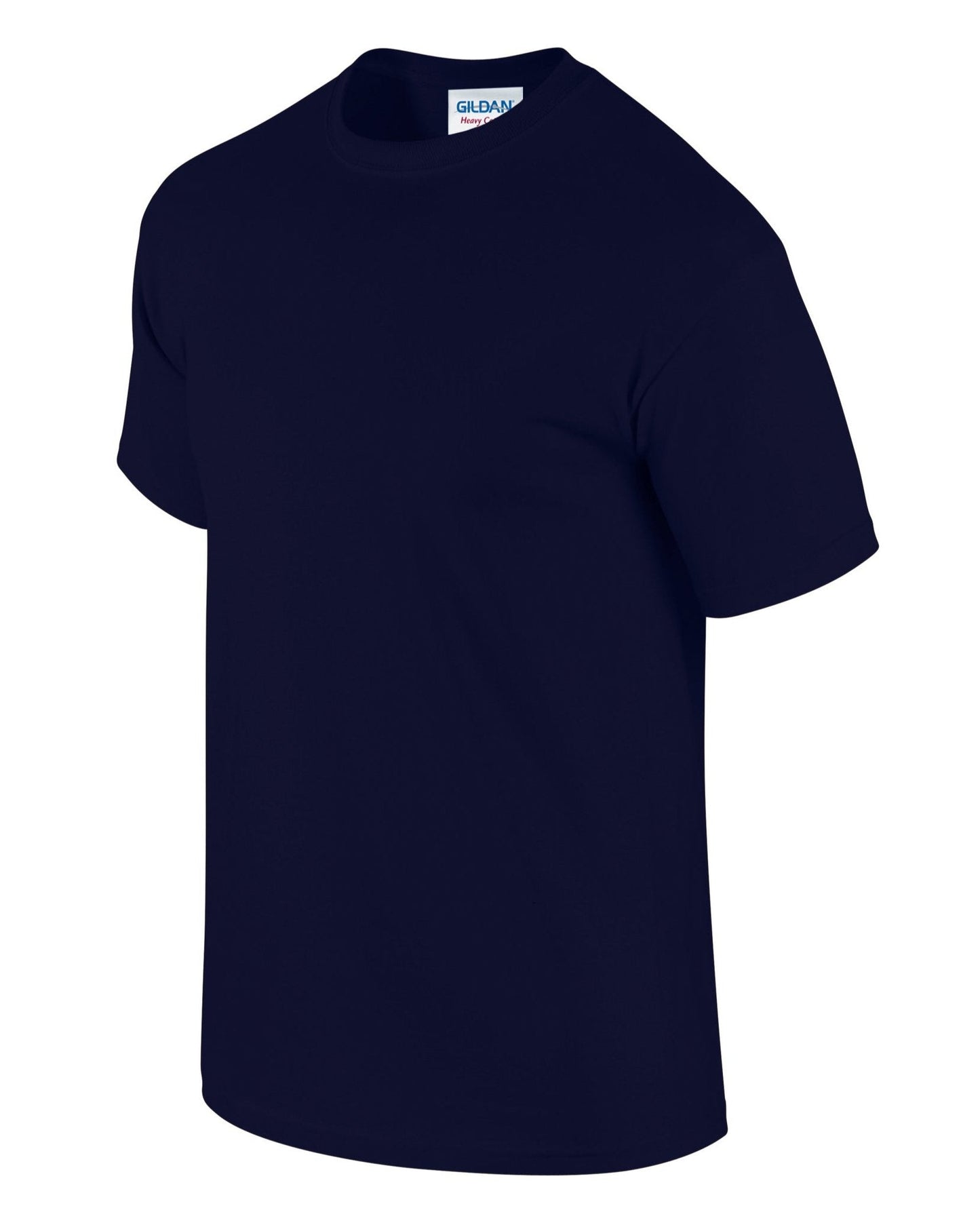 Gildan Heavy Cotton Adult T-Shirt Navy 100% Cotton Pre-Shrunk Soft Tee