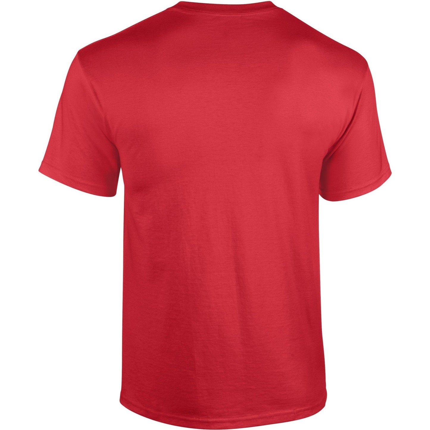 Gildan Heavy Cotton Adult T-Shirt Red 100% Cotton Pre-Shrunk Soft Tee