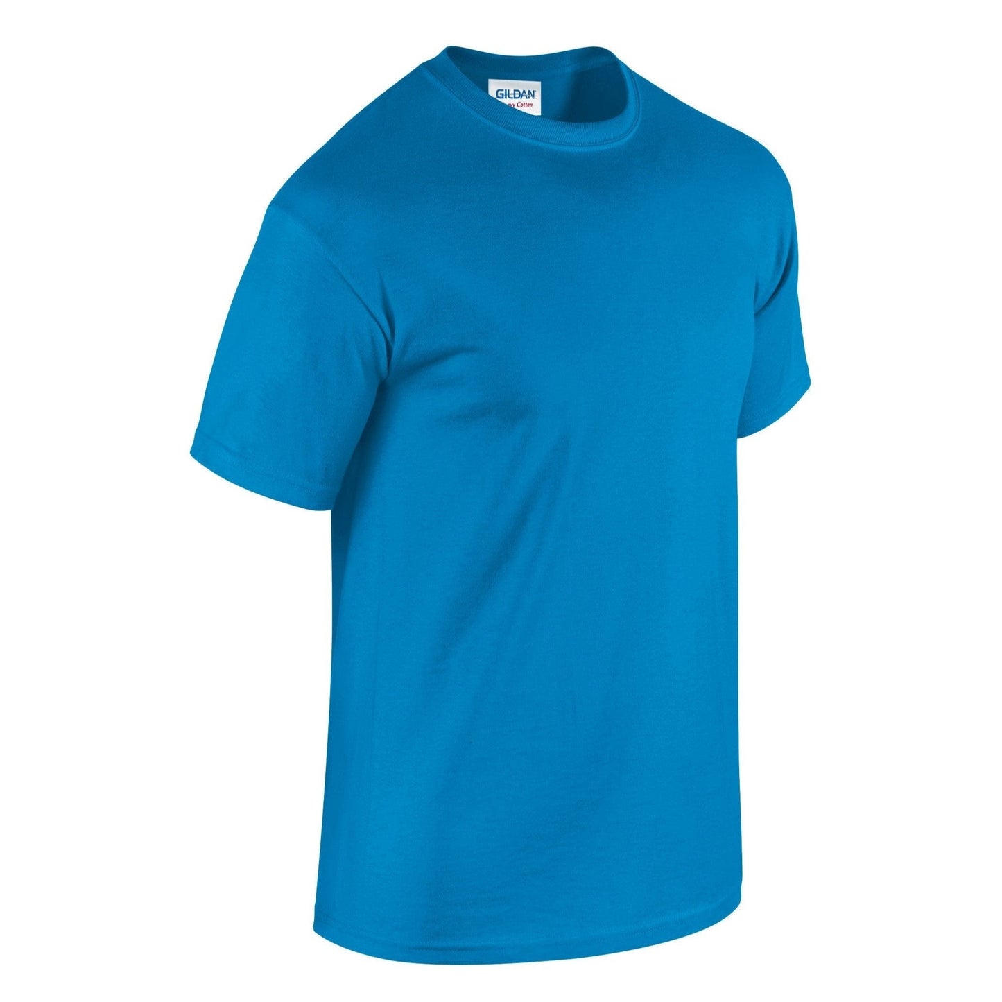 Gildan Heavy Cotton Adult T-Shirt Sapphire 100% Cotton Pre-Shrunk Soft Tee