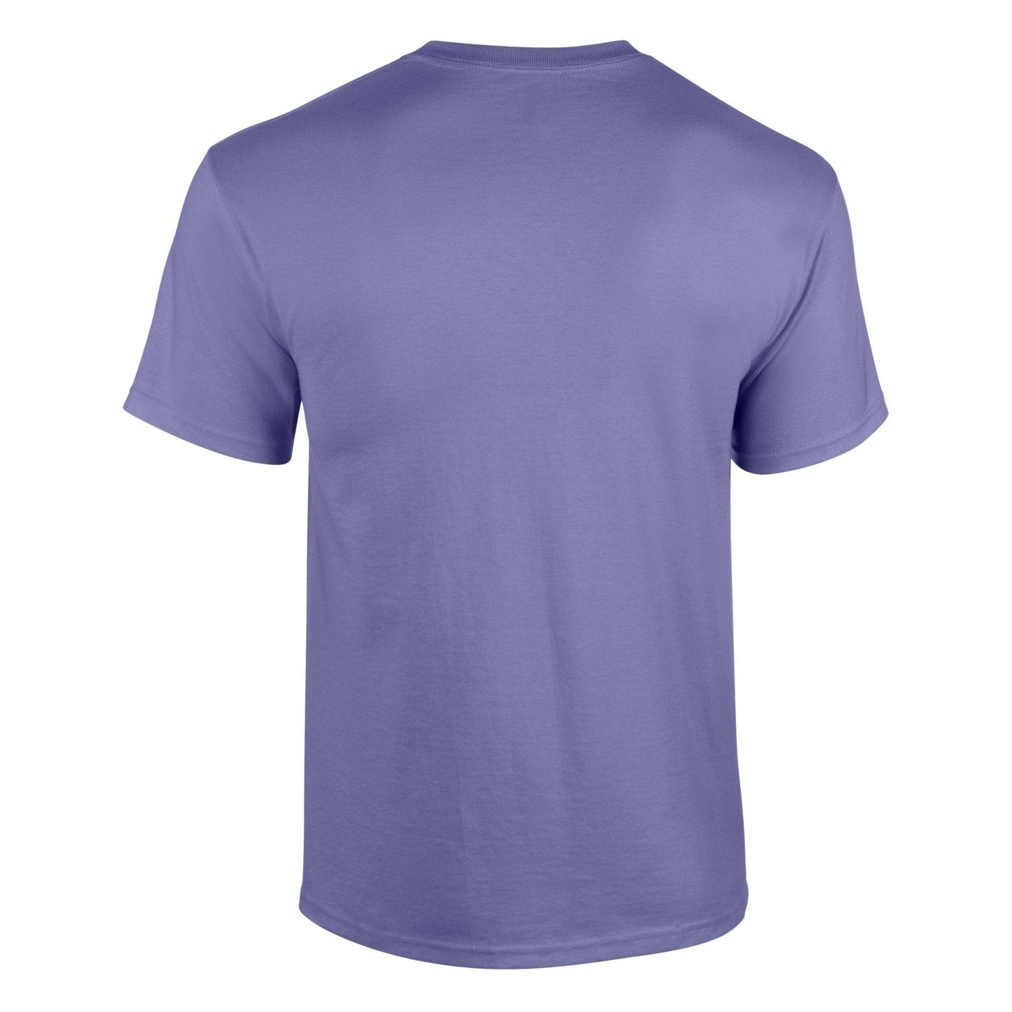 Gildan Heavy Cotton Adult T-Shirt Violet 100% Cotton Pre-Shrunk Soft Tee