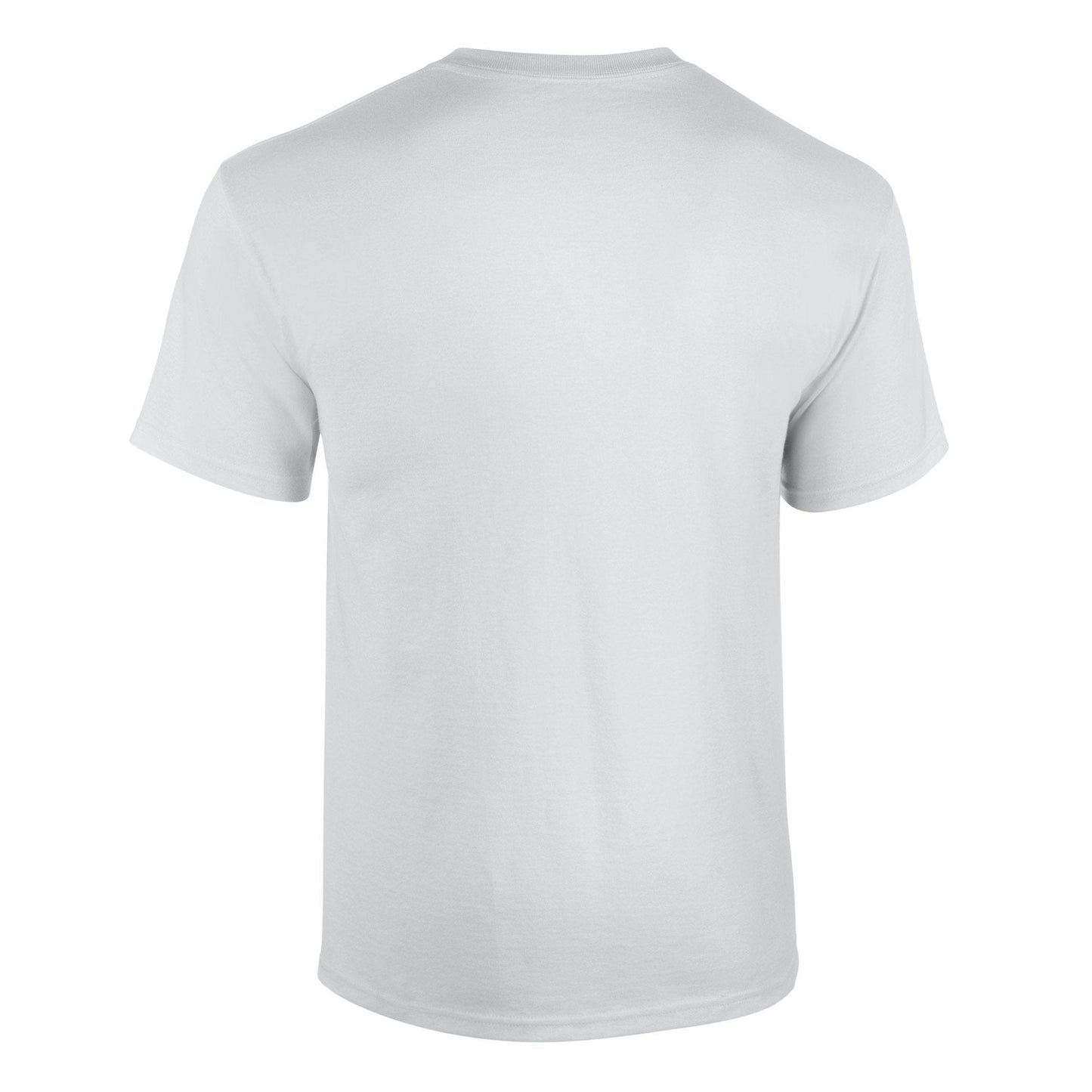 Gildan Heavy Cotton Adult T-Shirt White 100% Cotton Pre-Shrunk Soft Tee