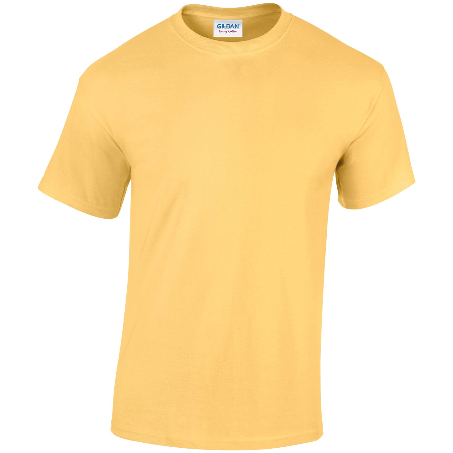 Gildan Heavy Cotton Adult T-Shirt Yellow Haze 100% Cotton Soft Tee S-3XL