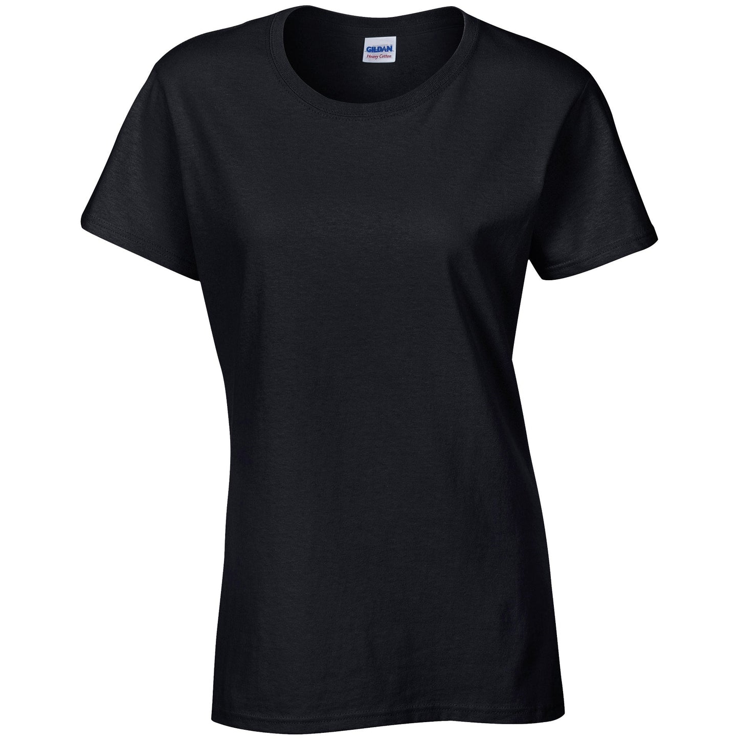 Gildan Heavy Cotton Women's T-Shirt Semi-Fitted Cap Sleeves Various Sizes