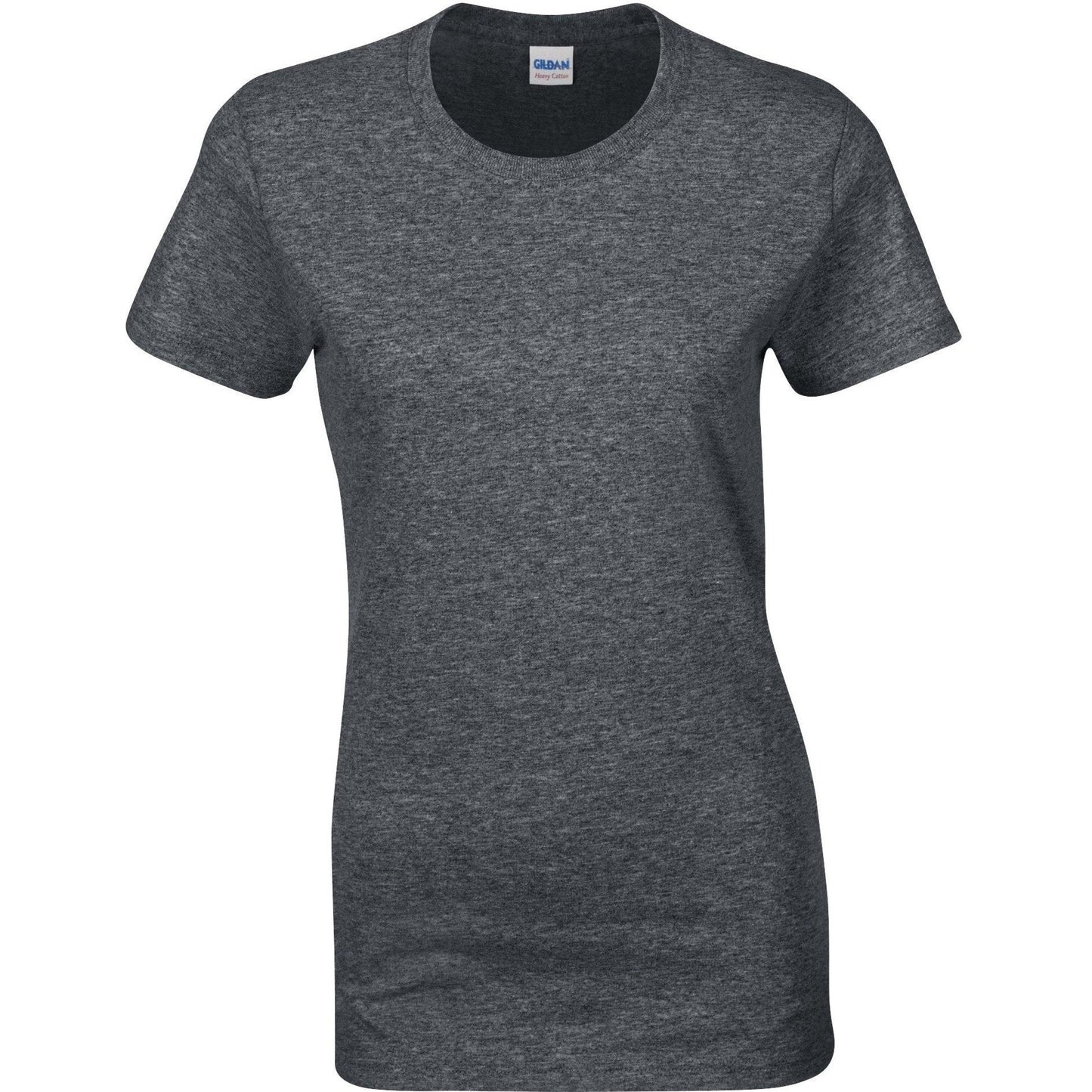 Gildan Heavy Cotton Women's T-Shirt Semi-Fitted Cap Sleeves Various Sizes