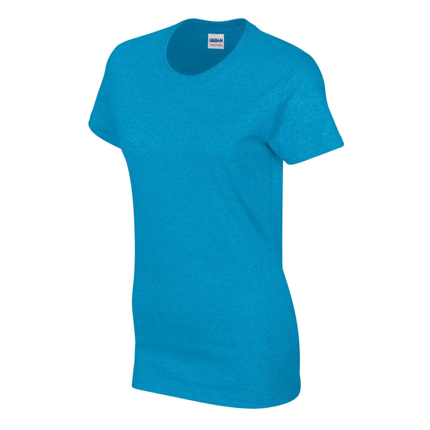 Gildan Heavy Cotton Women's T-Shirt Semi-Fitted Cap Sleeves Various Sizes