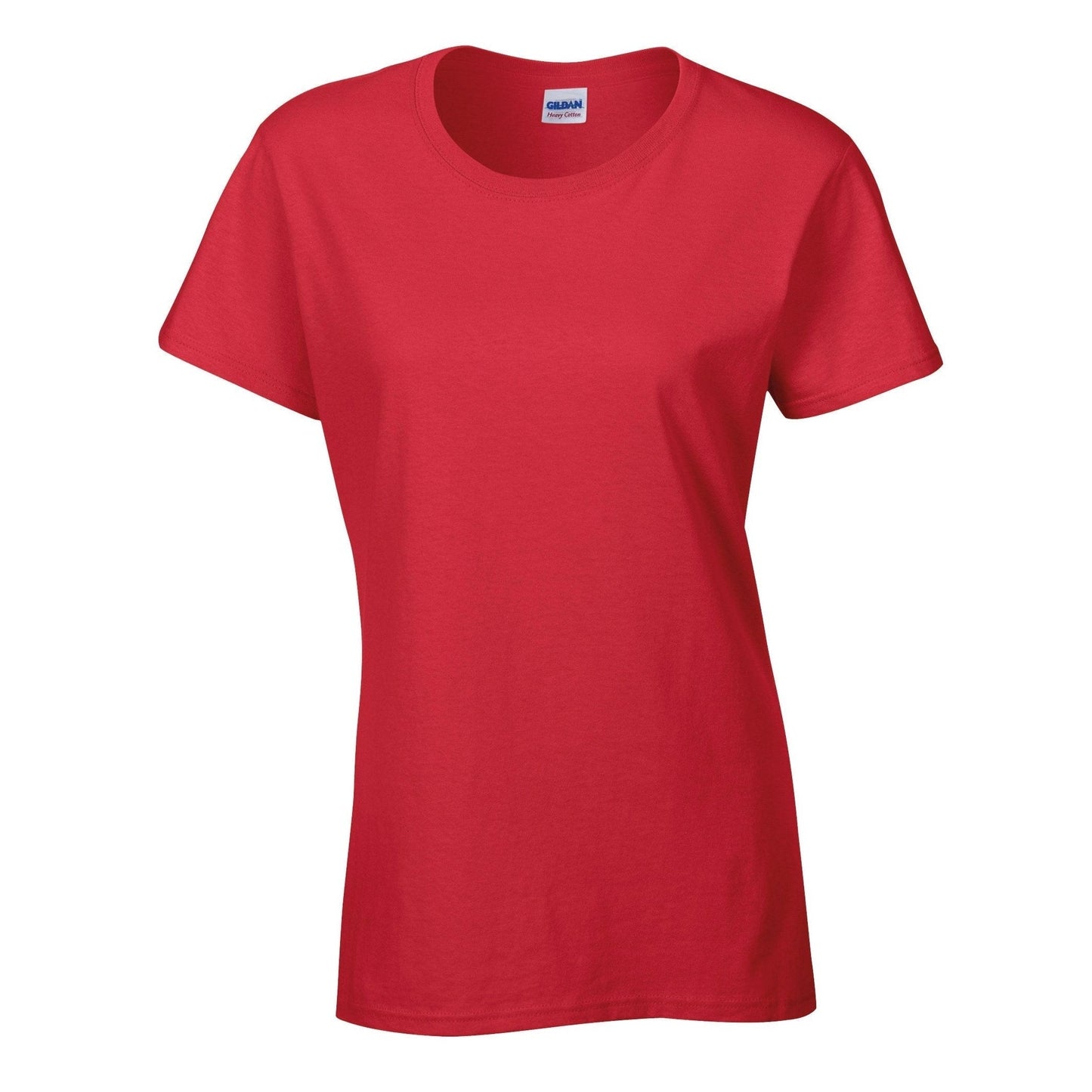 Gildan Heavy Cotton Women's T-Shirt Semi-Fitted Cap Sleeves Various Sizes