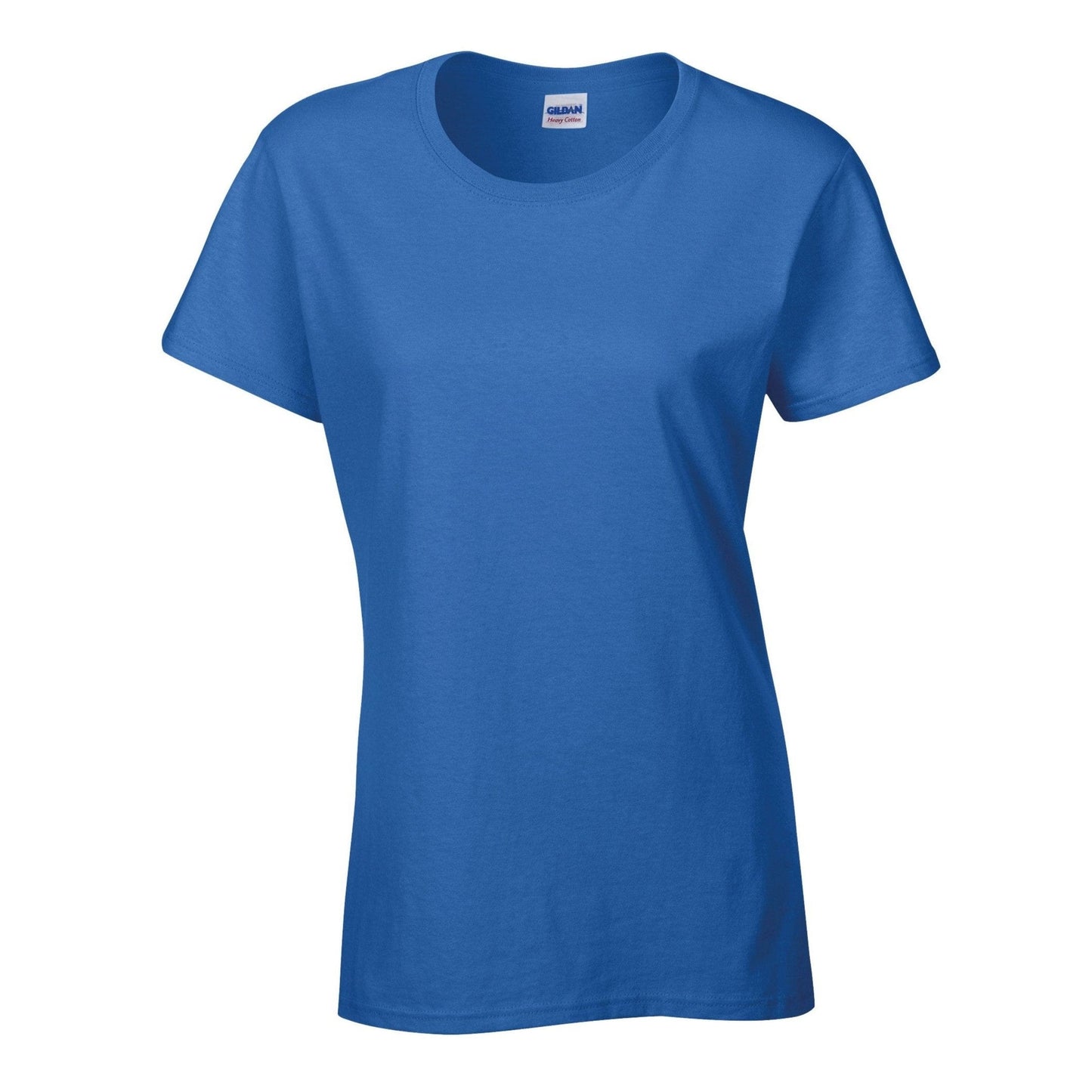 Gildan Heavy Cotton Women's T-Shirt Semi-Fitted Cap Sleeves Various Sizes