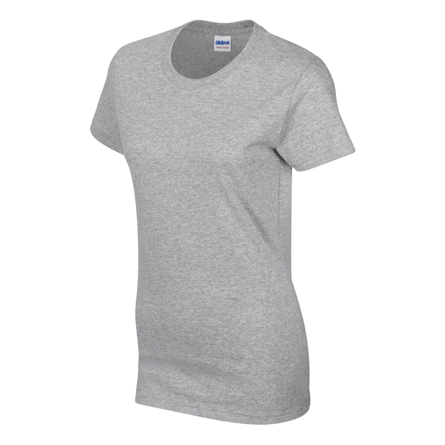 Gildan Heavy Cotton Women's T-Shirt Semi-Fitted Cap Sleeves Various Sizes
