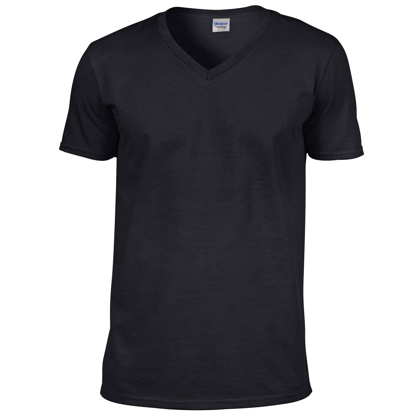 Gildan Softstyle V-Neck T-Shirt 100% Cotton Euro Fit Tearaway Label