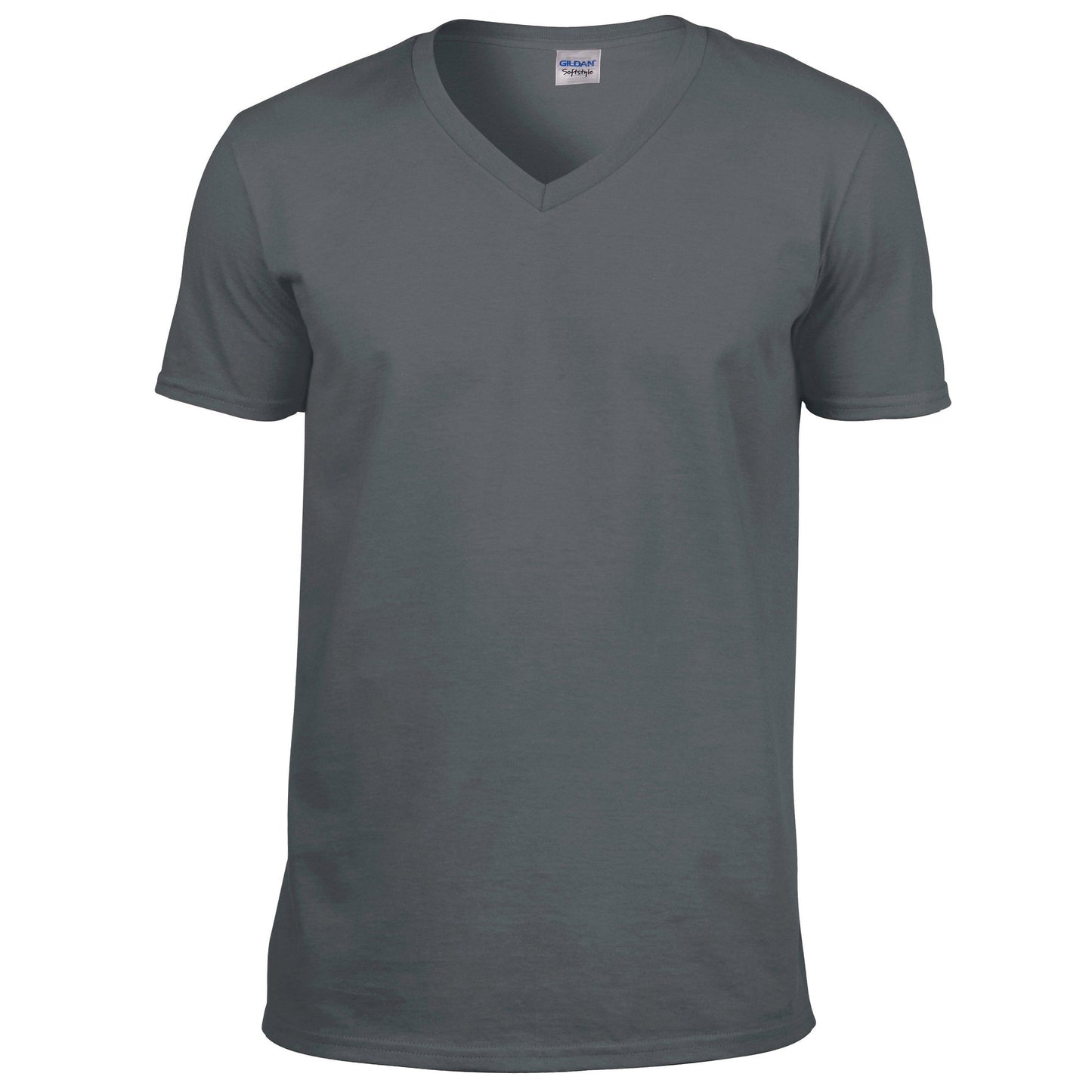 Gildan Softstyle V-Neck T-Shirt 100% Cotton Euro Fit Tearaway Label