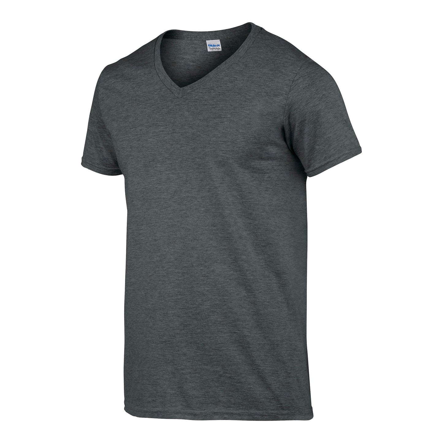 Gildan Softstyle V-Neck T-Shirt 100% Cotton Euro Fit Tearaway Label