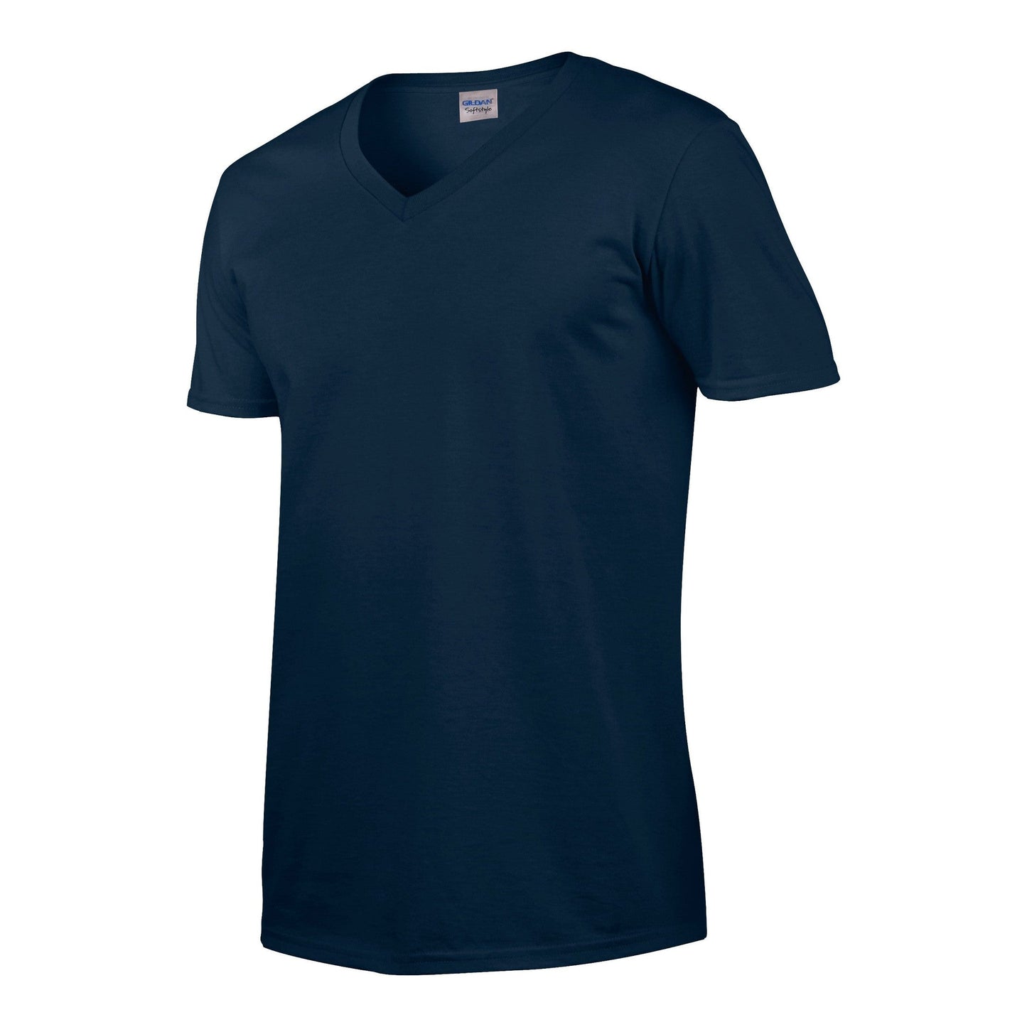 Gildan Softstyle V-Neck T-Shirt 100% Cotton Euro Fit Tearaway Label