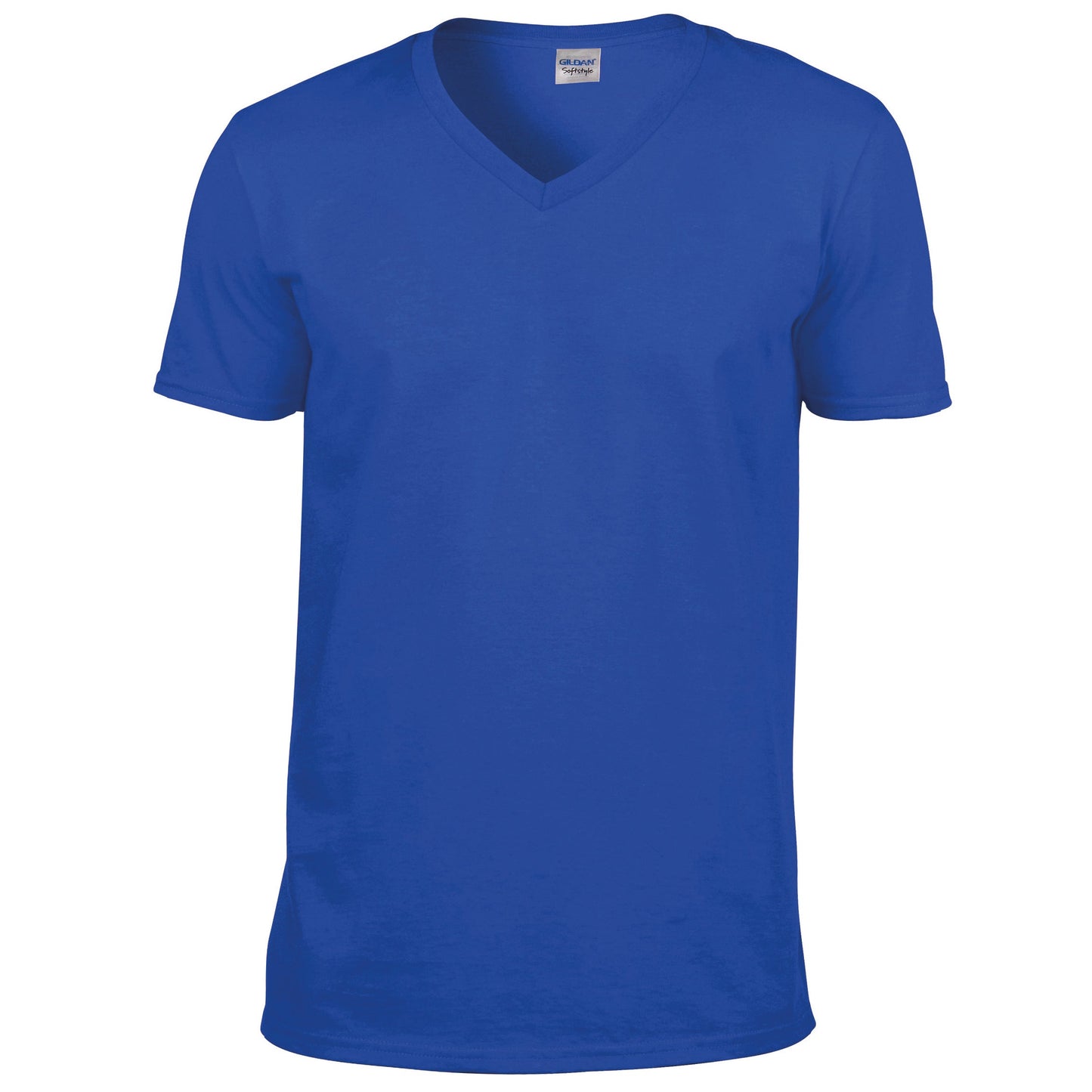 Gildan Softstyle V-Neck T-Shirt 100% Cotton Euro Fit Tearaway Label