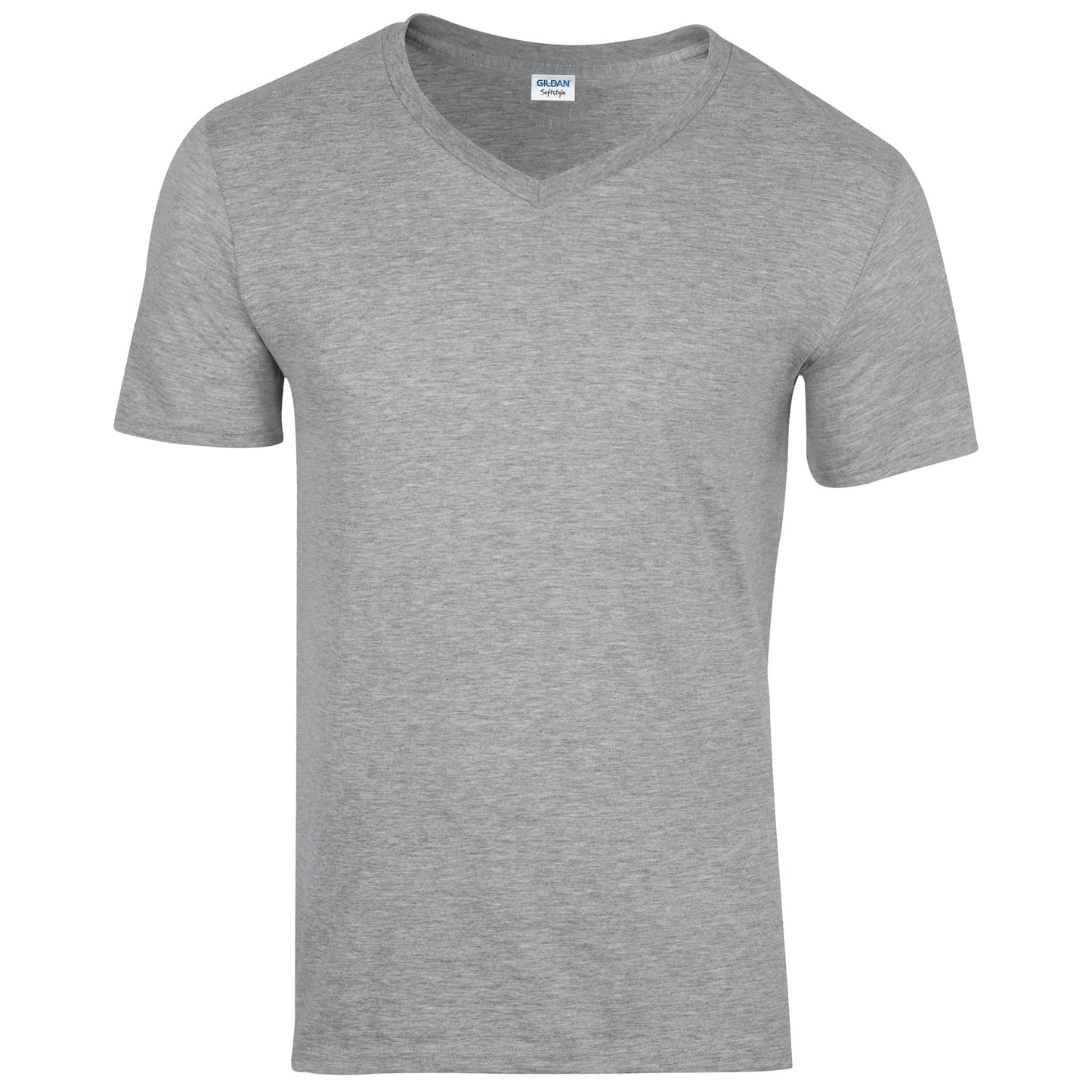Gildan Softstyle V-Neck T-Shirt 100% Cotton Euro Fit Tearaway Label
