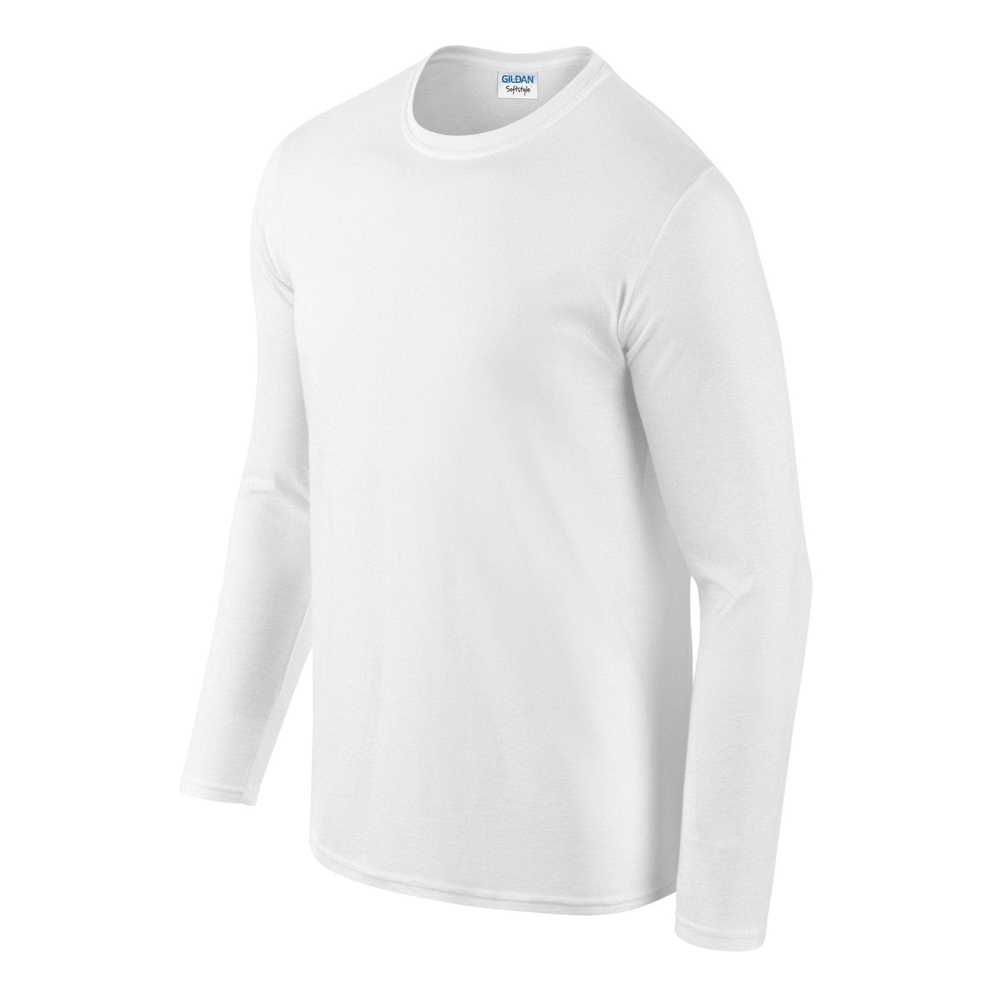 Gildan Softstyle Long Sleeve T-Shirt Euro Fit 100% Cotton Pre-Shrunk Tee