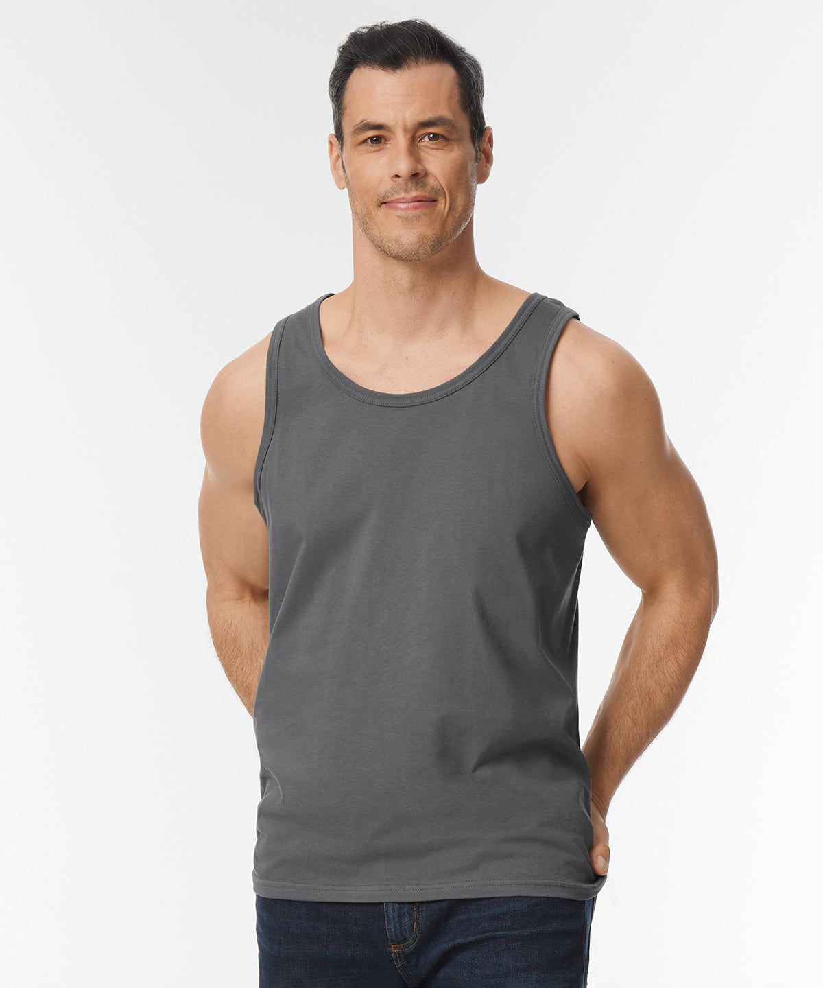 Gildan Softstyle Adult Tank Top Ringspun Cotton Wide Straps Pre-Shrunk