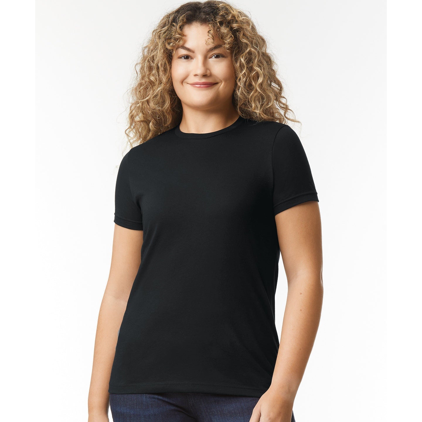 Gildan Softstyle CVC Women's T-Shirt 60% Cotton 40% Polyester Soft Fabric