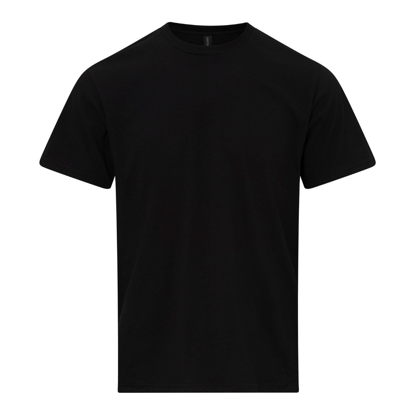 Gildan Softstyle Midweight T-Shirt Adult 100% Cotton Pitch Black Modern Fit