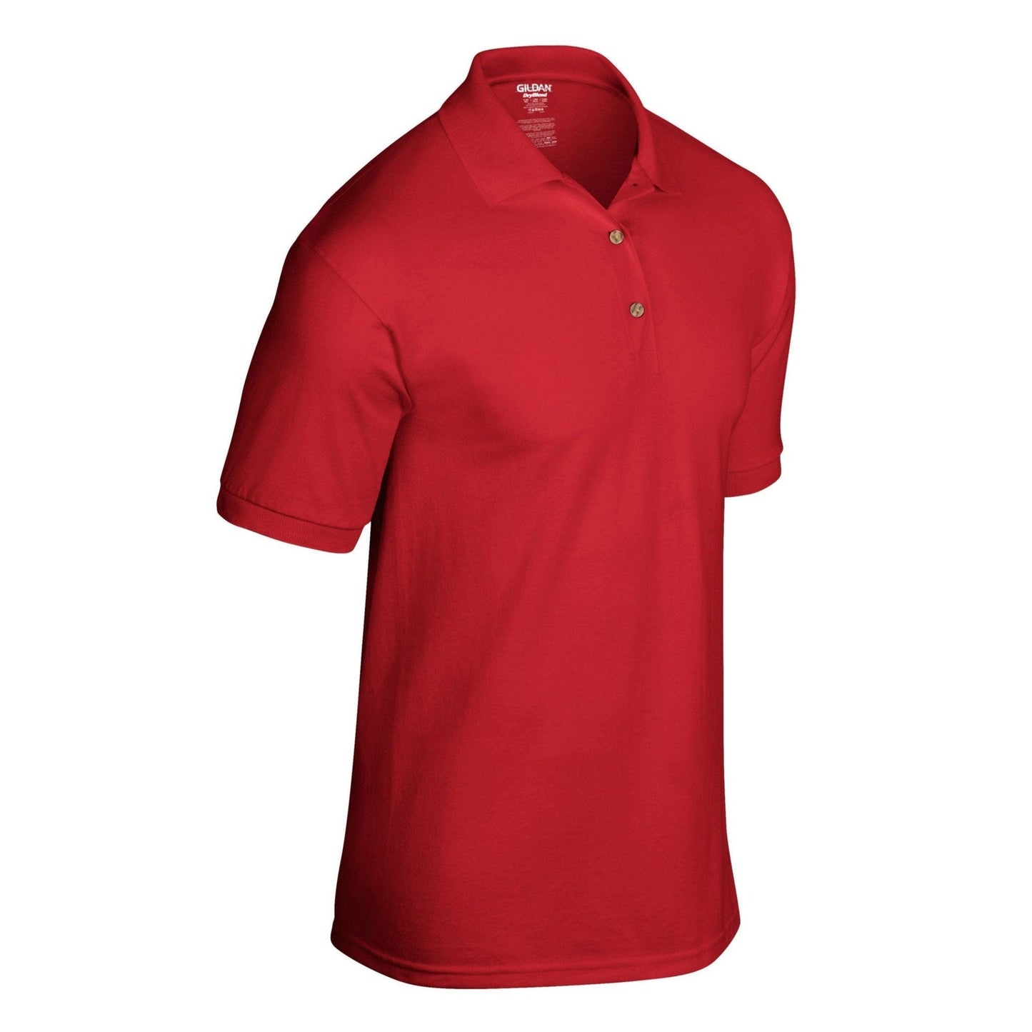 Gildan Dryblend Jersey Knit Polo Shirt Moisture-Wicking Soft Cotton Blend
