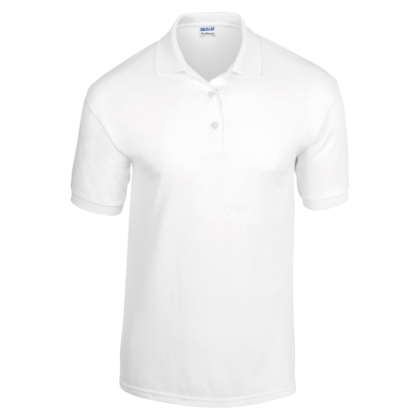 Gildan Dryblend Jersey Knit Polo Shirt Moisture-Wicking Soft Cotton Blend