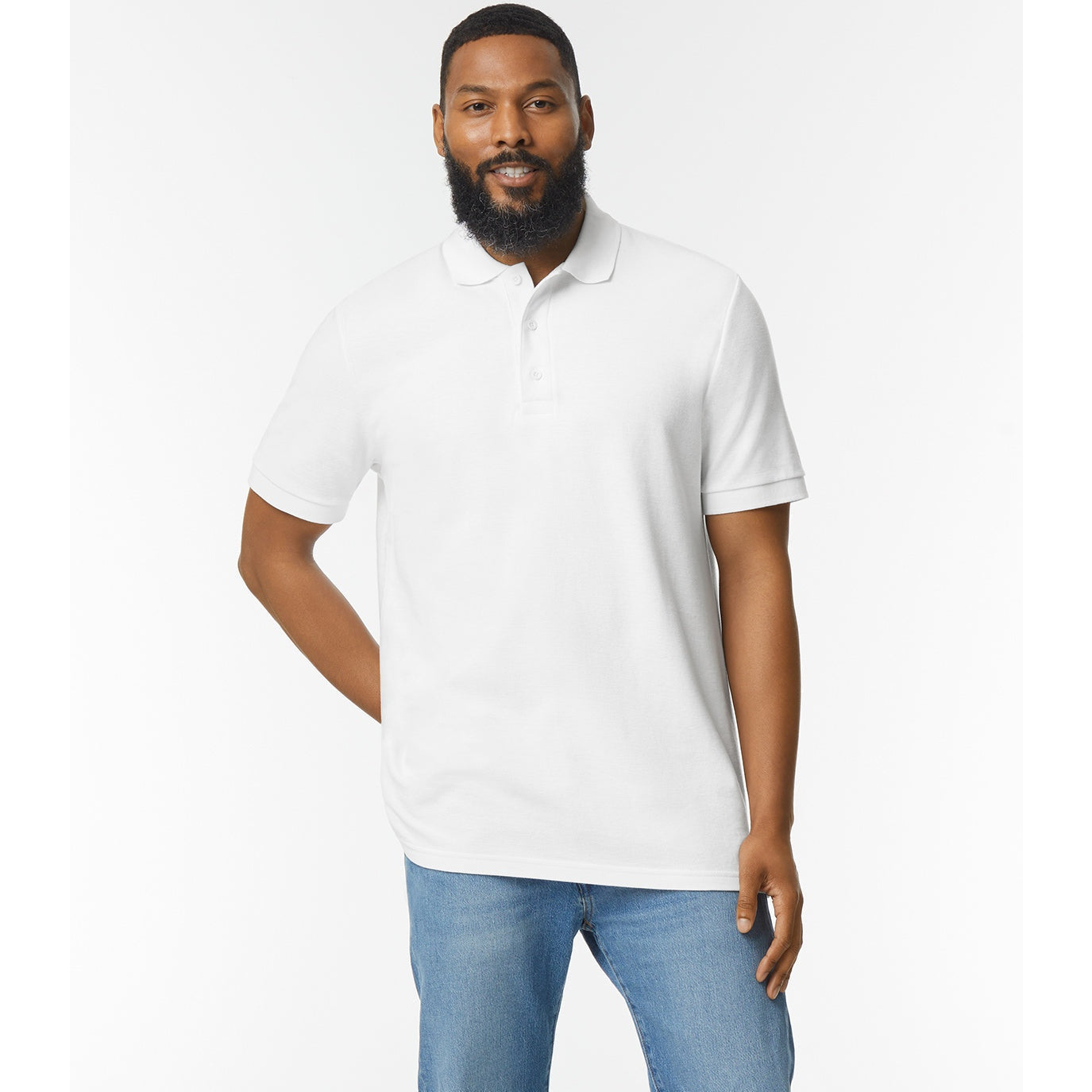 Gildan Hammer PiquÃ© Sport Shirt 100% Cotton Euro Fit Polo with Side Vents