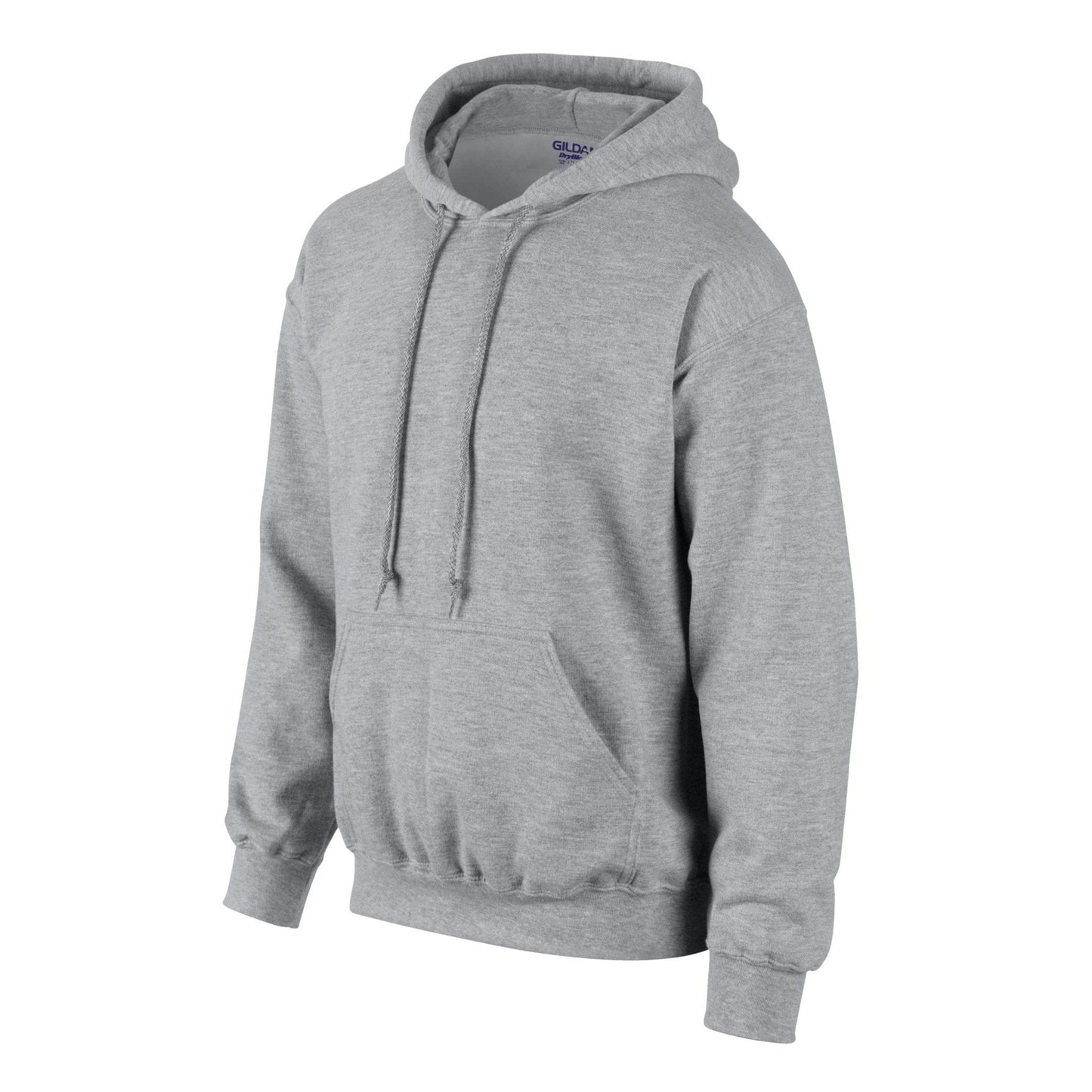 Gildan DryBlend Adult Hooded Sweatshirt Moisture-Wicking Fleece S-2XL