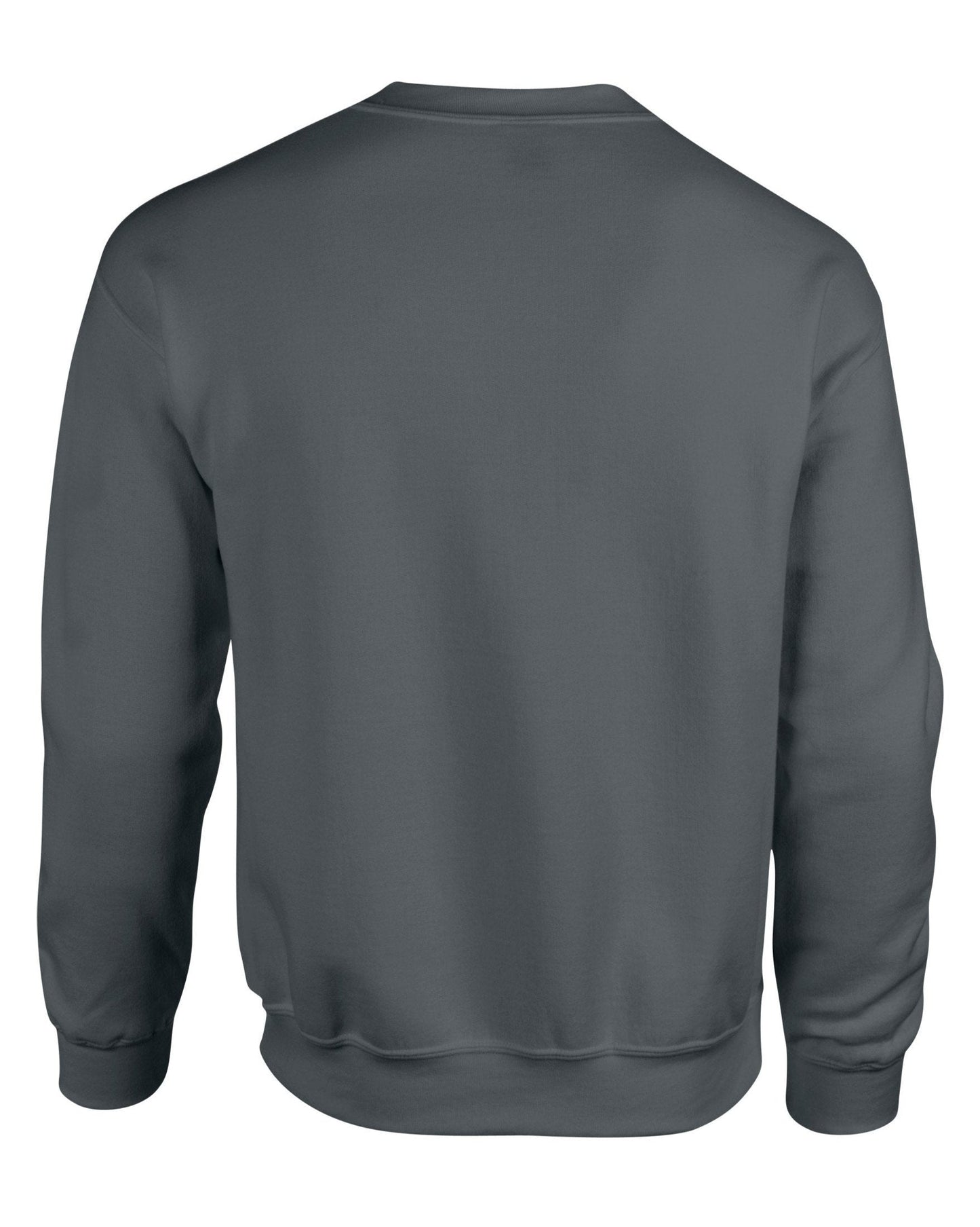 Gildan Heavy Blend Adult Crew Neck Sweatshirt Charcoal Soft Comfortable Fit