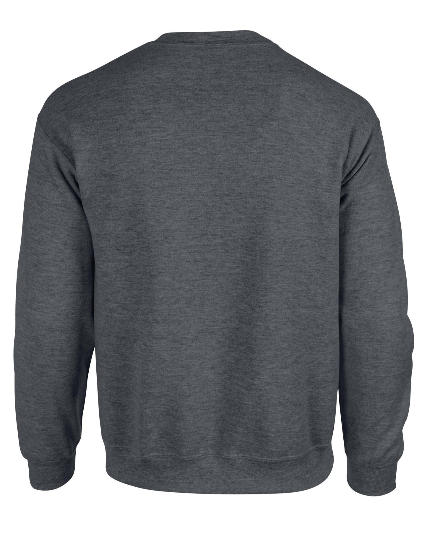 Gildan Heavy Blend Adult Crew Neck Sweatshirt Dark Heather Soft Comfort S-3XL
