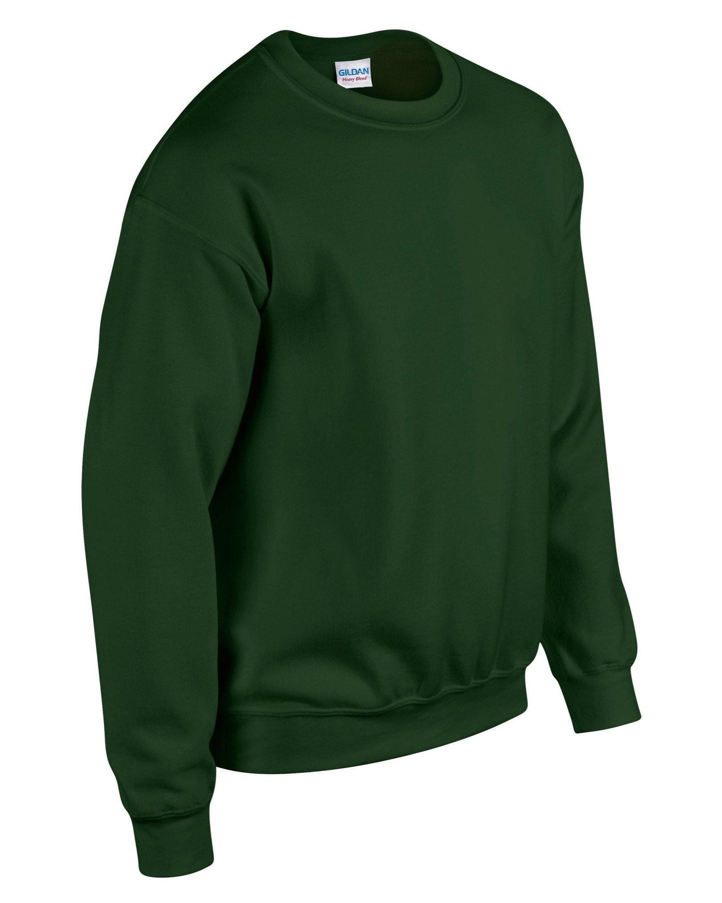 Gildan Heavy Blend Adult Crew Neck Sweatshirt Forest Green Soft Comfortable