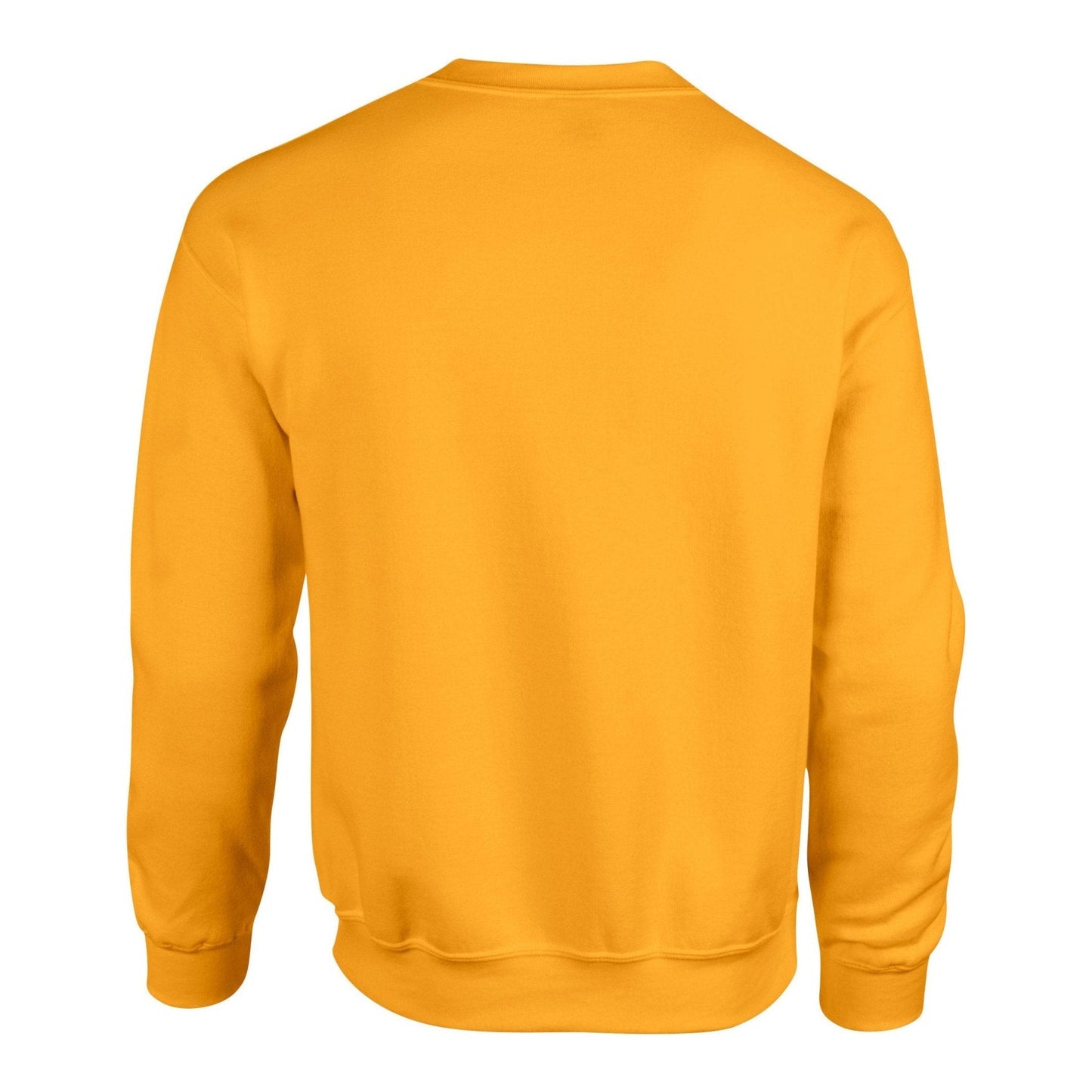 Gildan Heavy Blend Adult Crew Neck Sweatshirt Gold Soft Comfortable Casual Wear