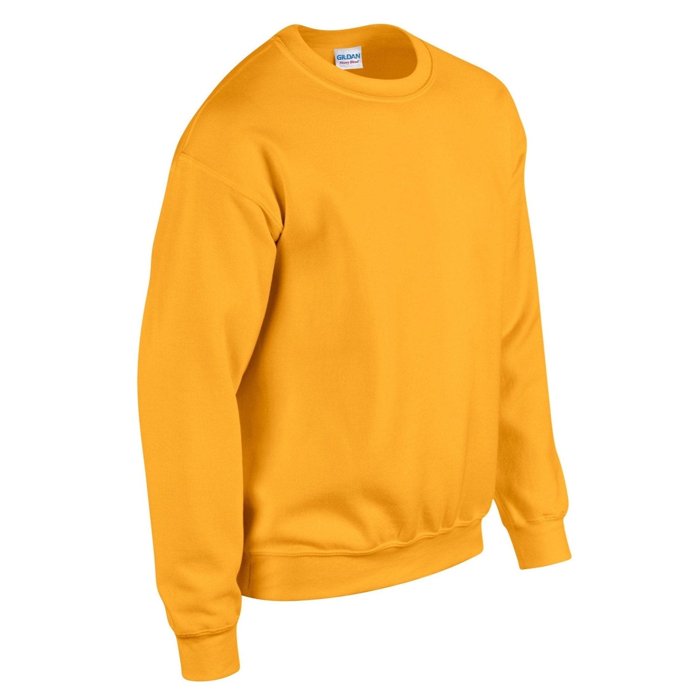 Gildan Heavy Blend Adult Crew Neck Sweatshirt Gold Soft Comfortable Casual Wear