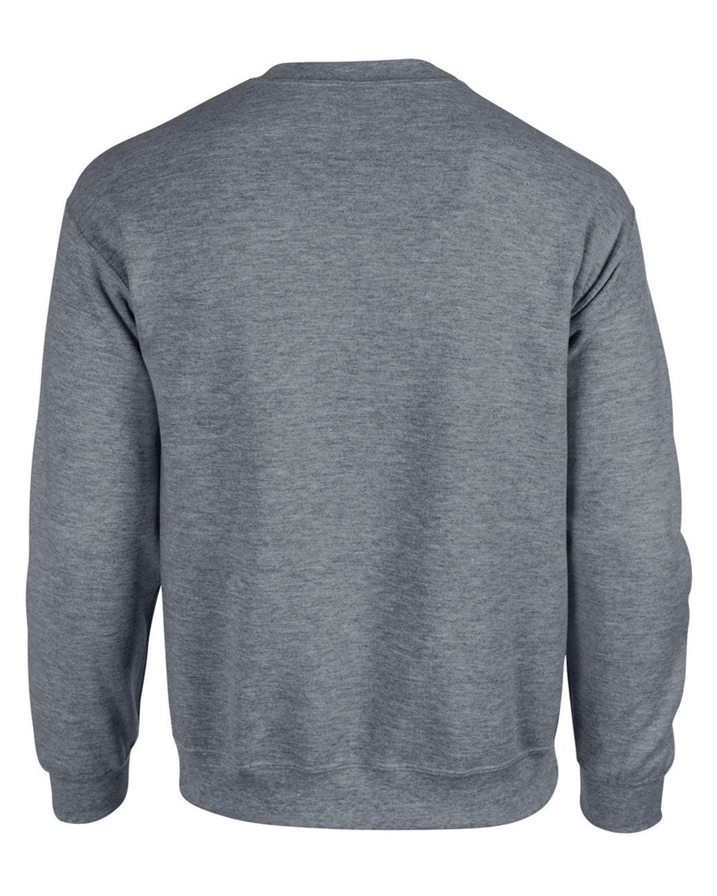 Gildan Heavy Blend Adult Crew Neck Sweatshirt Graphite Heather Soft Comfort