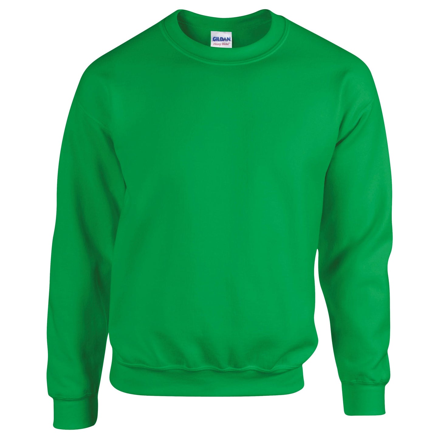 Gildan Heavy Blend Adult Crew Neck Sweatshirt Irish Green Soft Comfortable