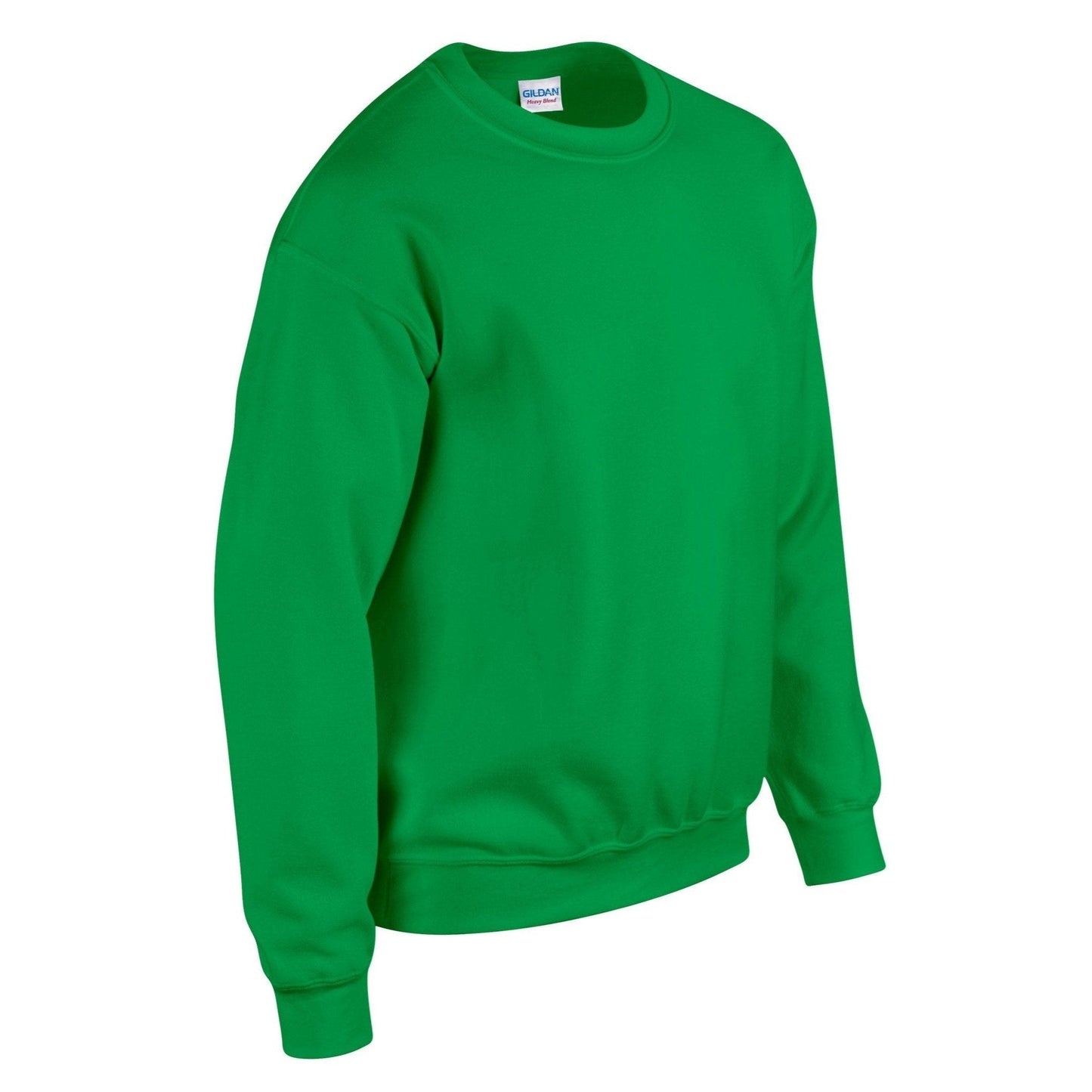 Gildan Heavy Blend Adult Crew Neck Sweatshirt Irish Green Soft Comfortable