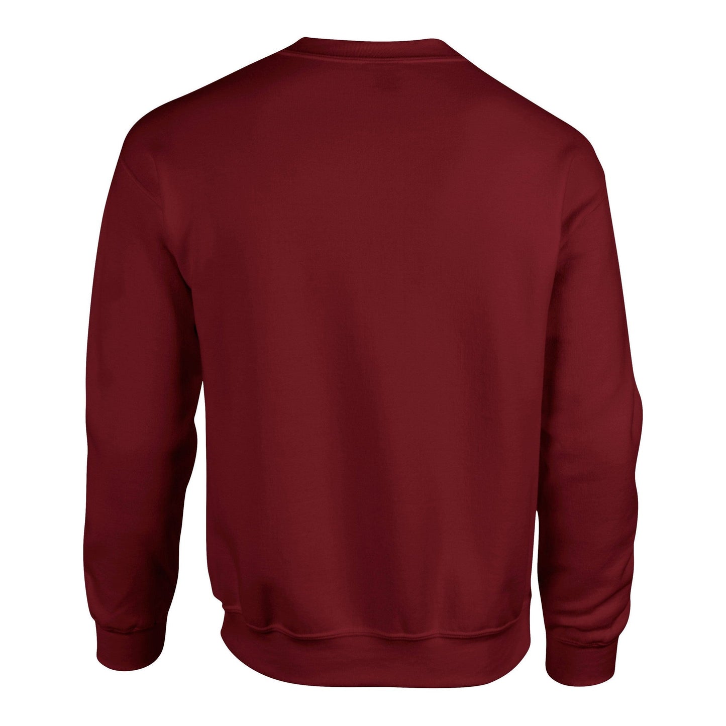 Gildan Heavy Blend Adult Crew Neck Sweatshirt Maroon Soft Comfortable Fit