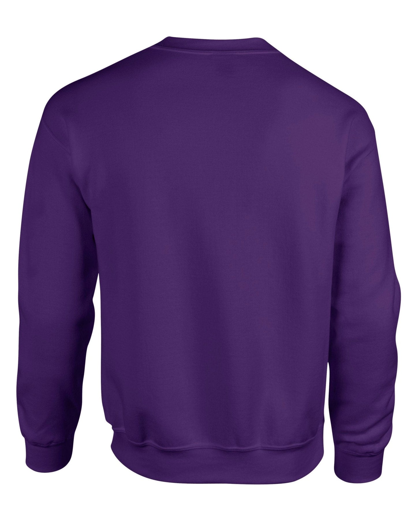 Gildan Heavy Blend Adult Crew Neck Sweatshirt Purple Soft Comfortable Fit