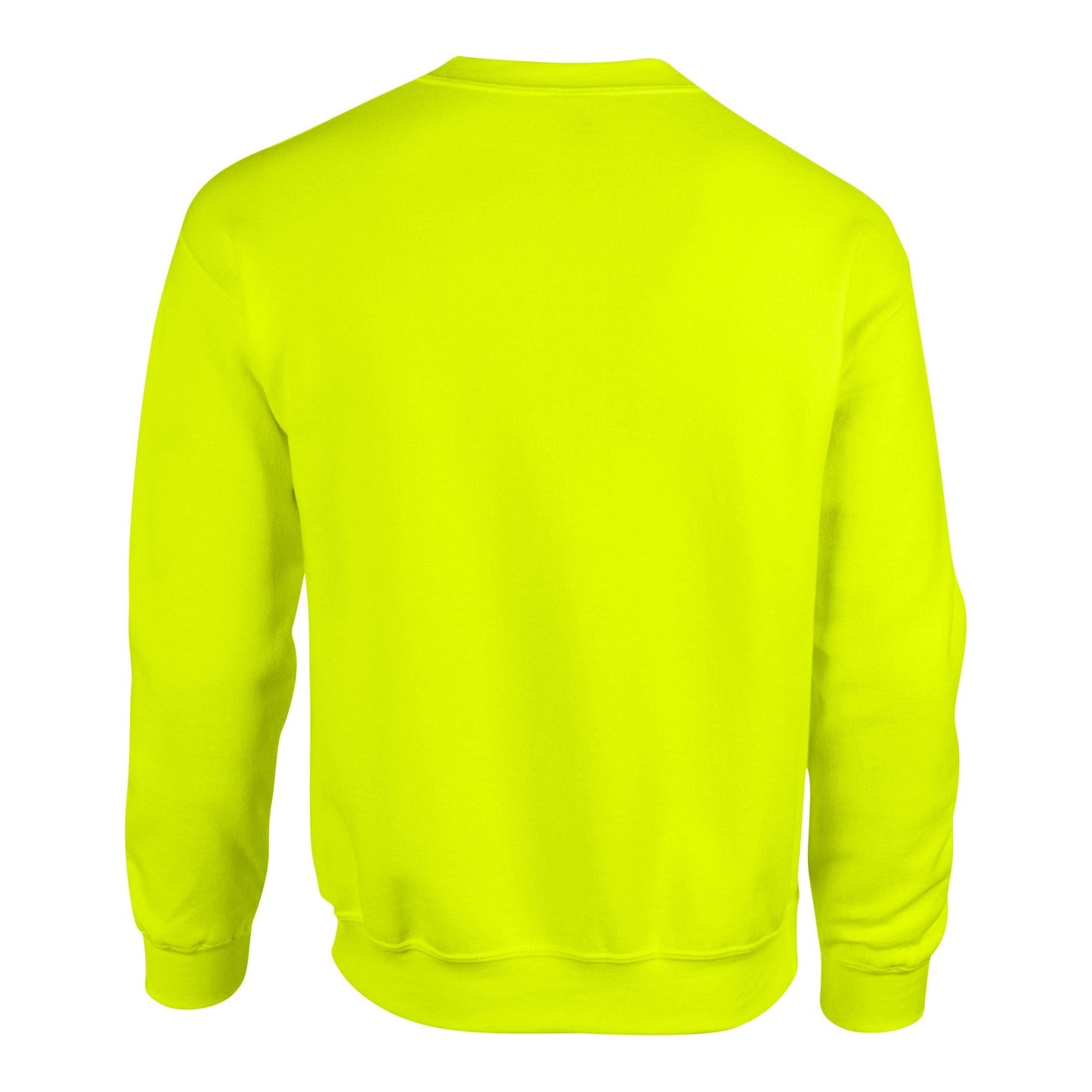 Gildan Heavy Blend Adult Crew Neck Sweatshirt Safety Green Soft Comfortable