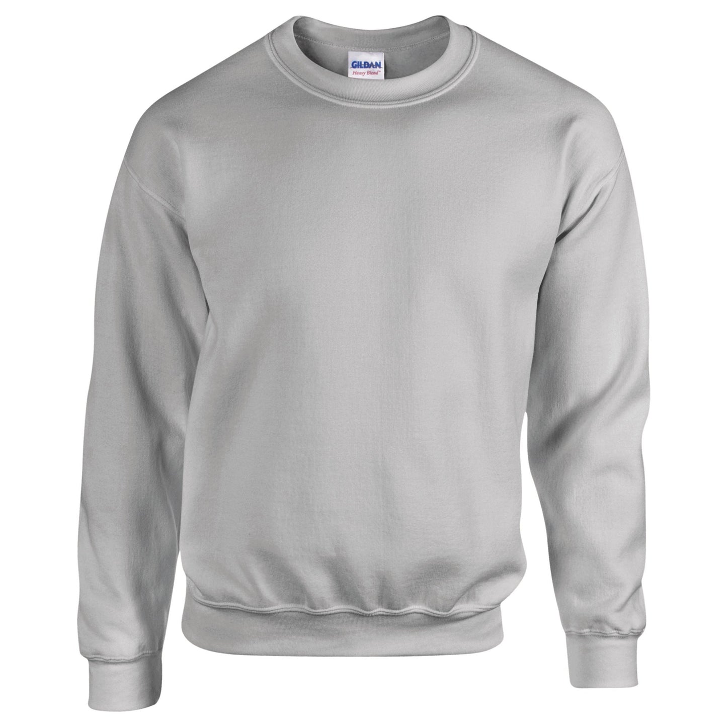 Gildan Heavy Blend Adult Crew Neck Sweatshirt Sport Grey Soft Comfortable Fit