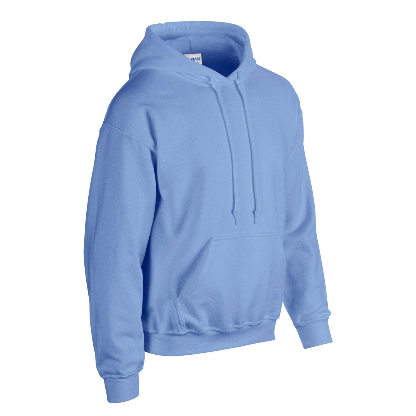Gildan Heavy Blend Hooded Sweatshirt Carolina Blue Soft Cotton-Poly Fleece