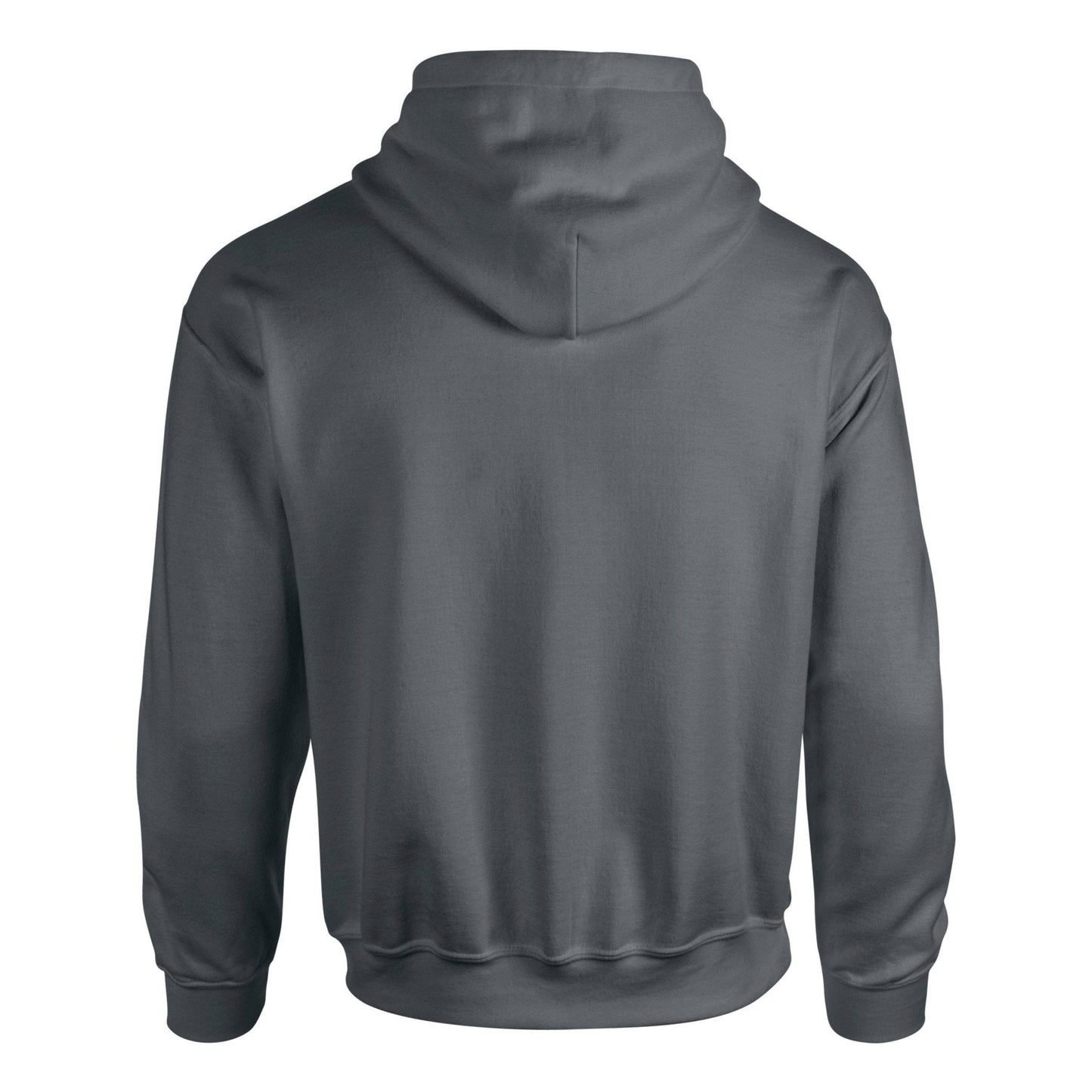 Gildan Heavy Blend Hooded Sweatshirt Charcoal Soft Cotton-Poly Fleece